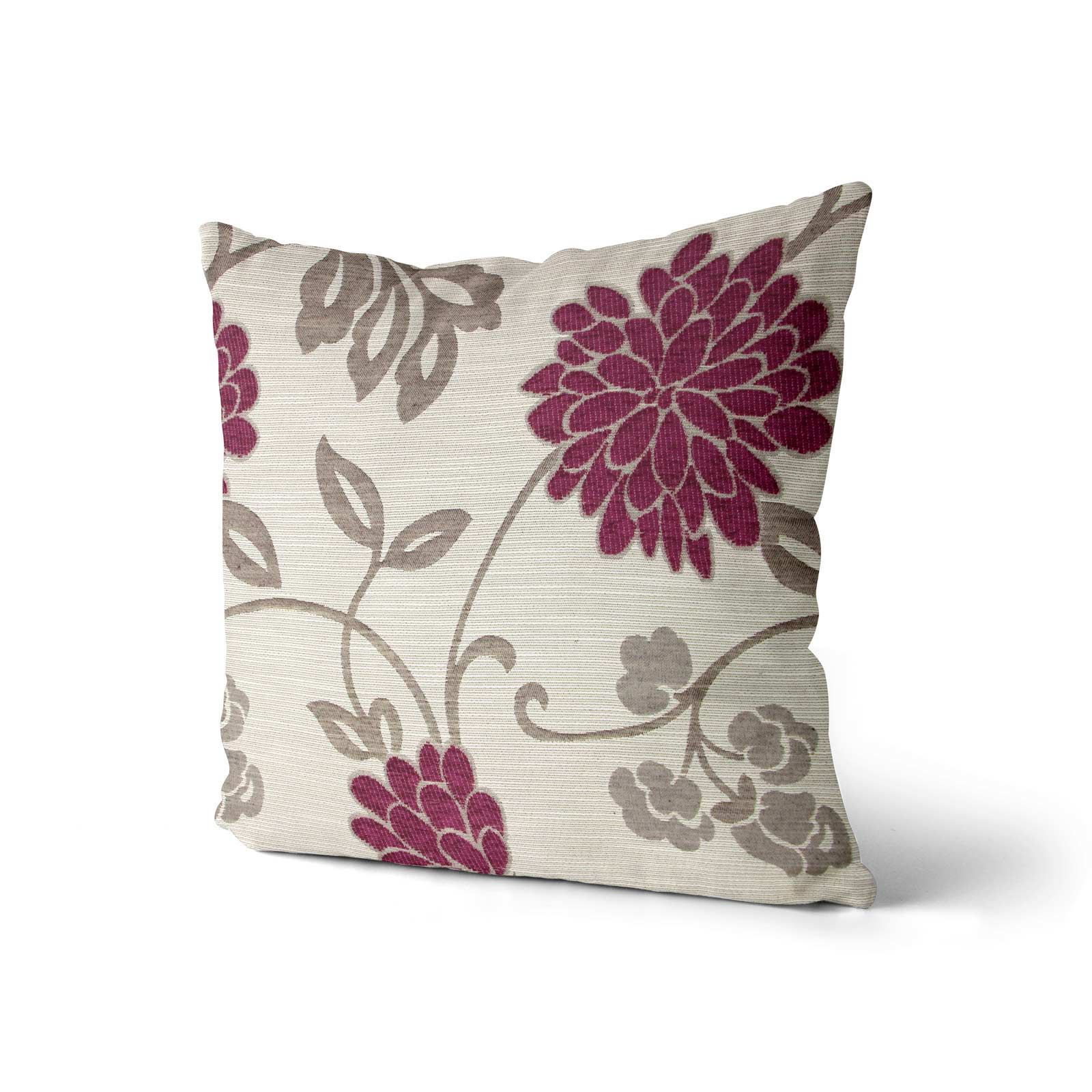 Heather Lilac Natural Cream Cushion Covers 18"x18" (45cm x 45cm) Cover