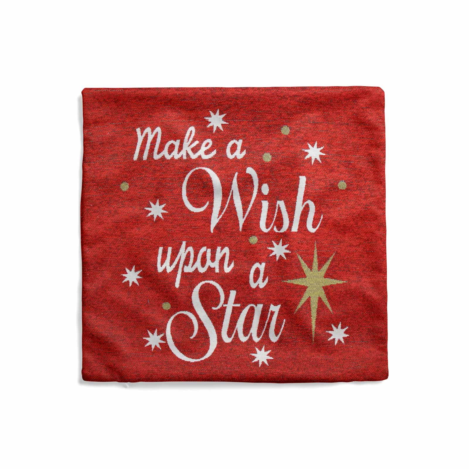 Christmas Cushion Cover Luxury Festive Xmas Chenille Tapestry Cushion