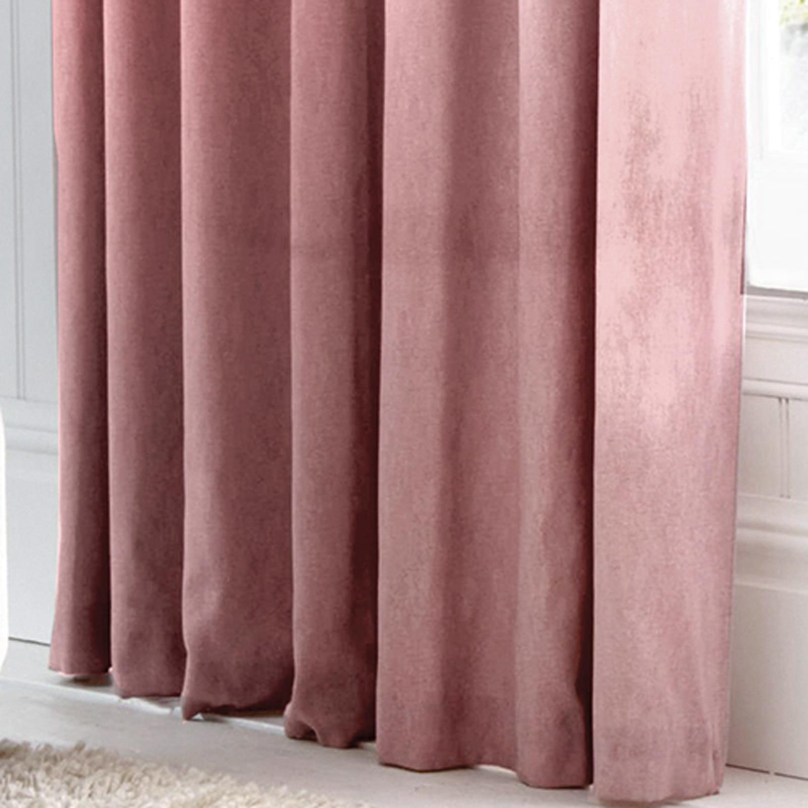 Thermal Blackout Curtains Tape Top Plain Ready Made Pencil Pleat