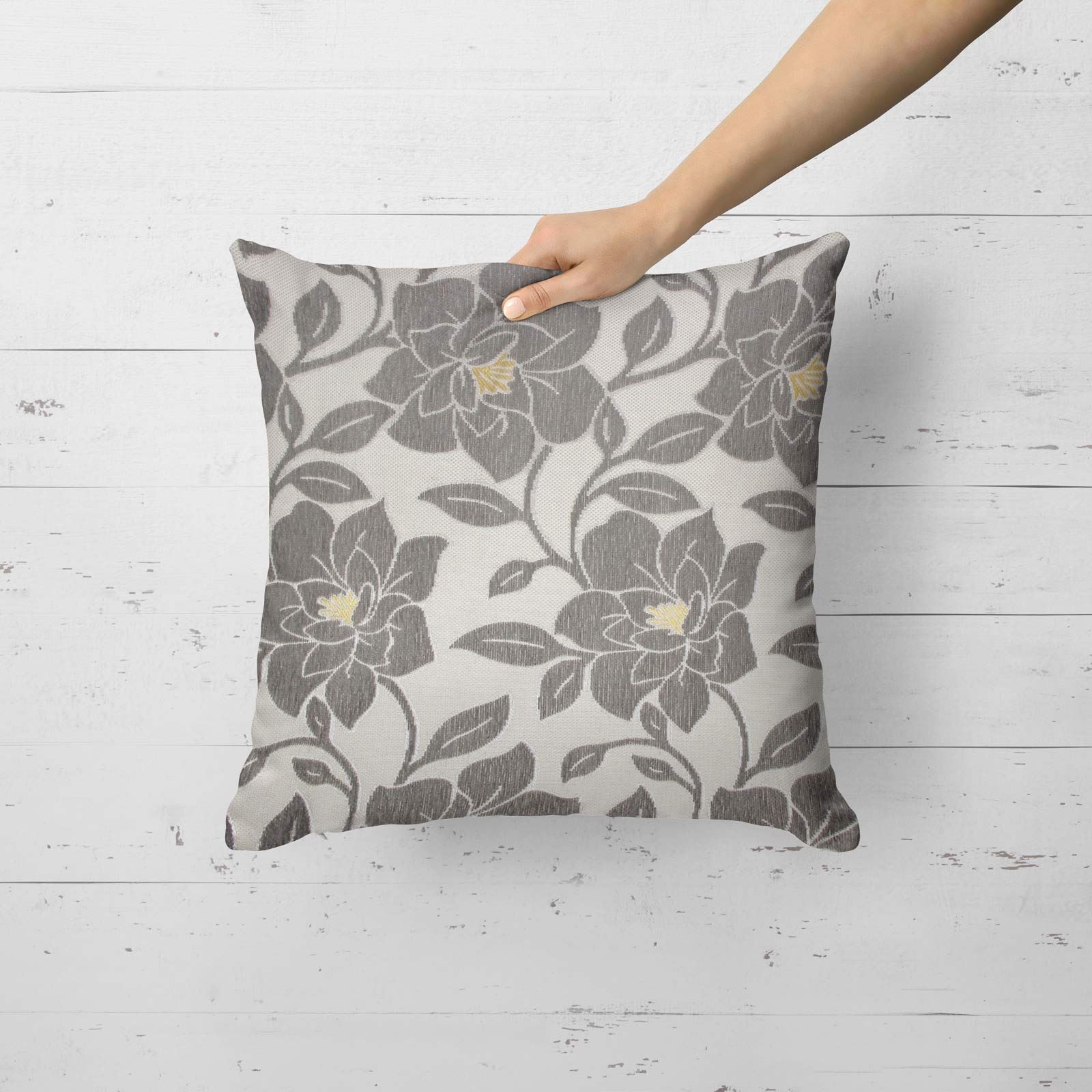 Grey Cushion Covers Charcoal Silver Sofa Throw Cushion Cover 18" x 18