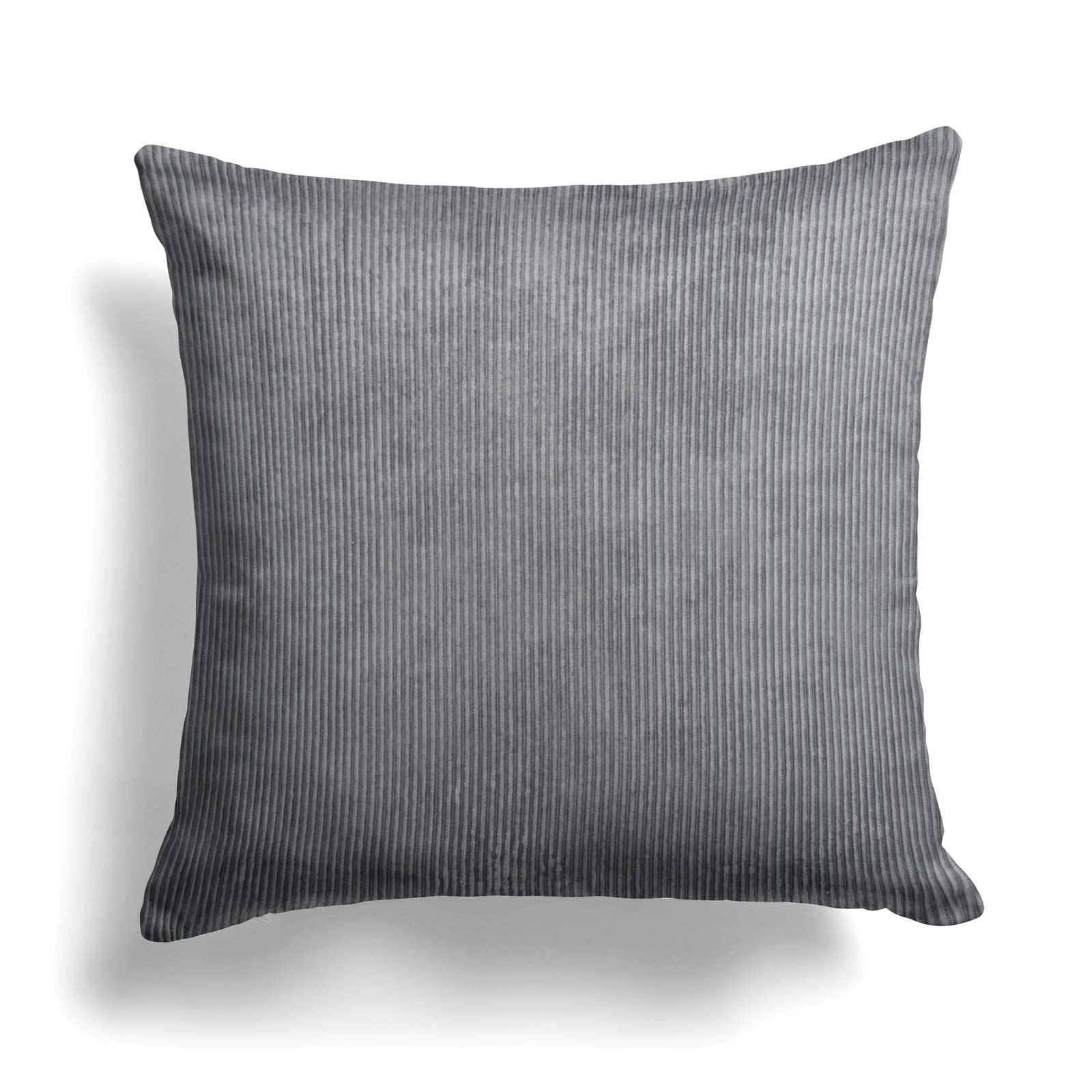 Grey Cushion Covers Charcoal Silver Sofa Throw Cushion Cover 18" x 18