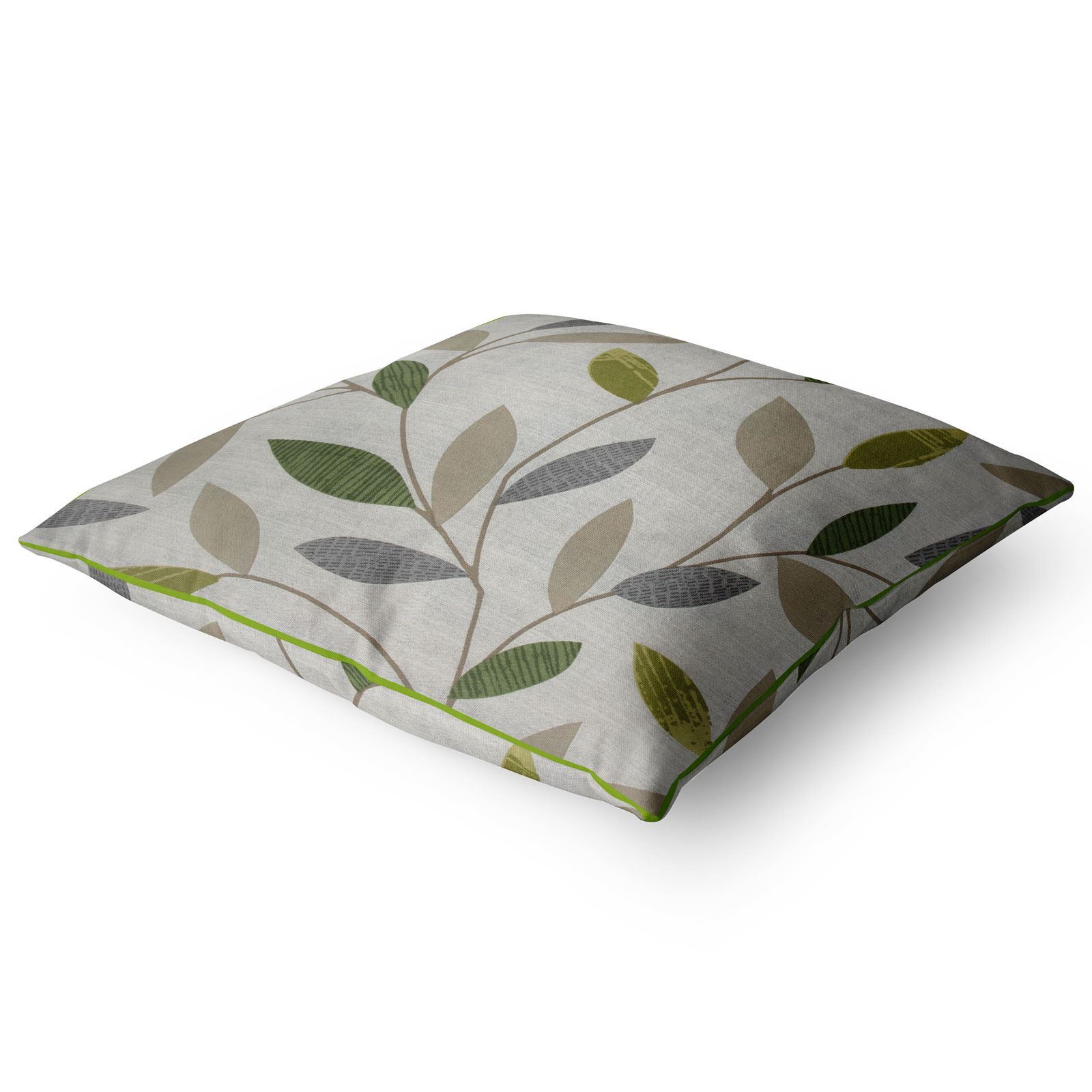 Green Cushion Covers Lime Mint Luxury Throw Cushions Cover 17" x 17"/18