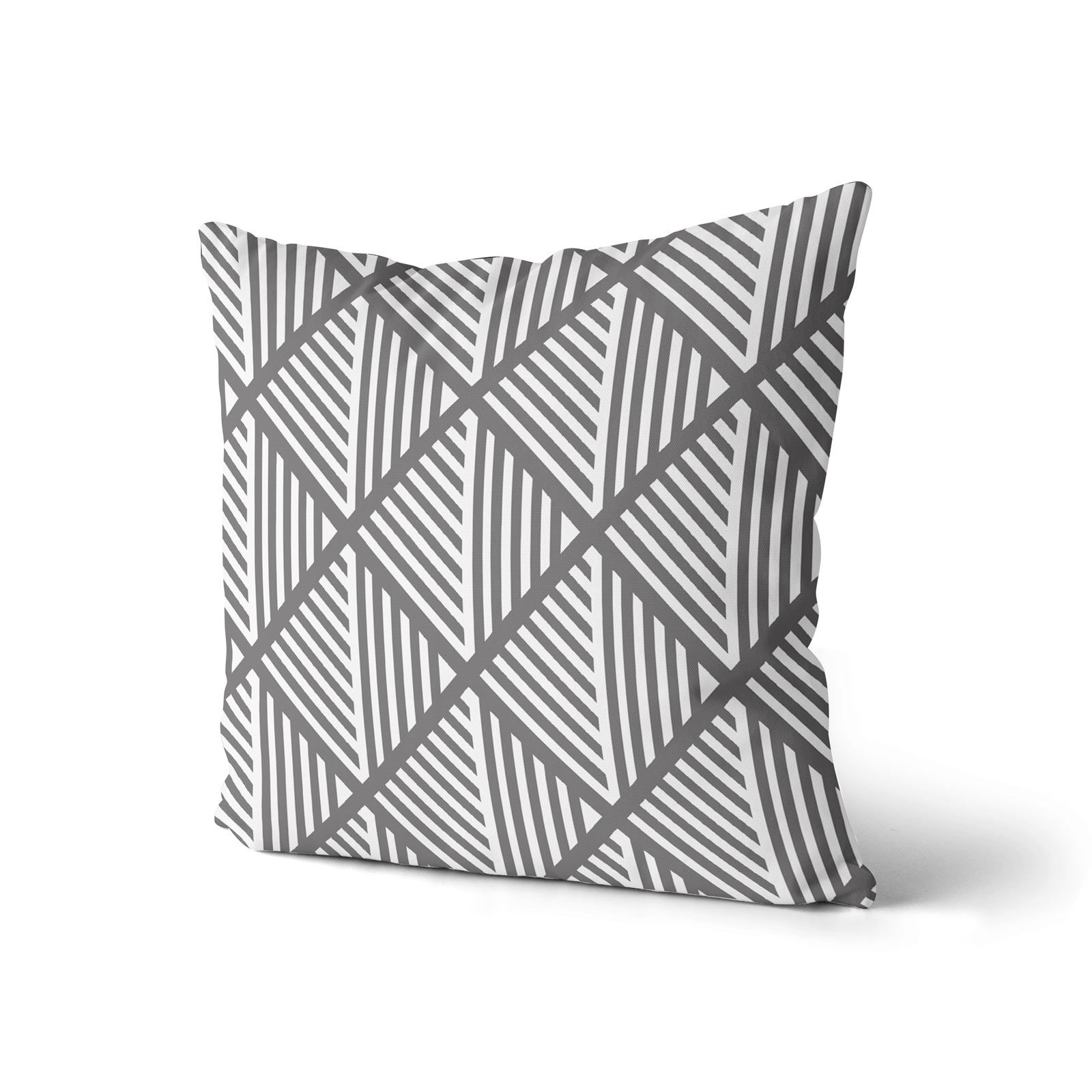 Grey Ochre Mustard Cushion Cover Collection 17"/18" Covers Filled