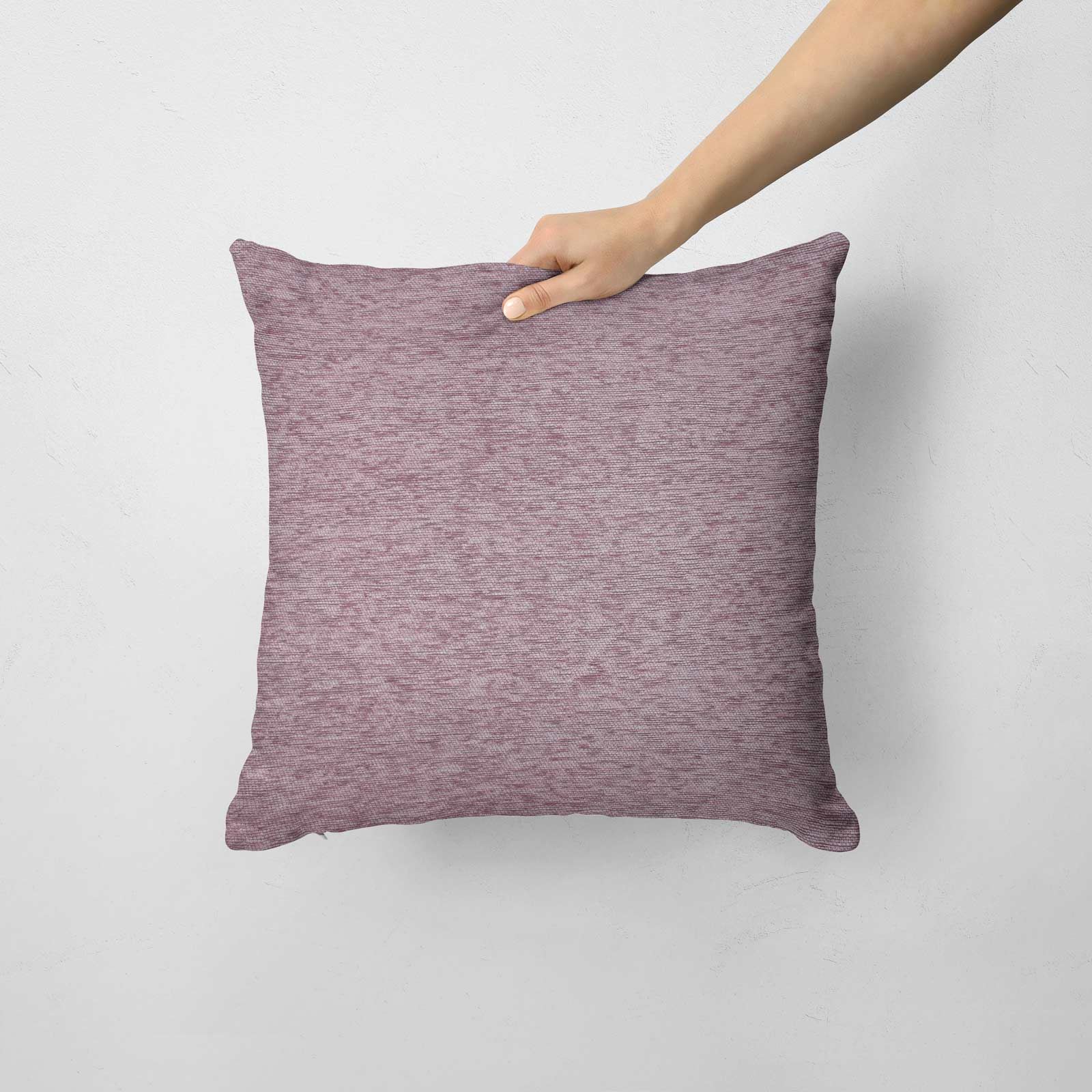 Heather Lilac Natural Cream Cushion Covers 18"x18" (45cm x 45cm) Cover