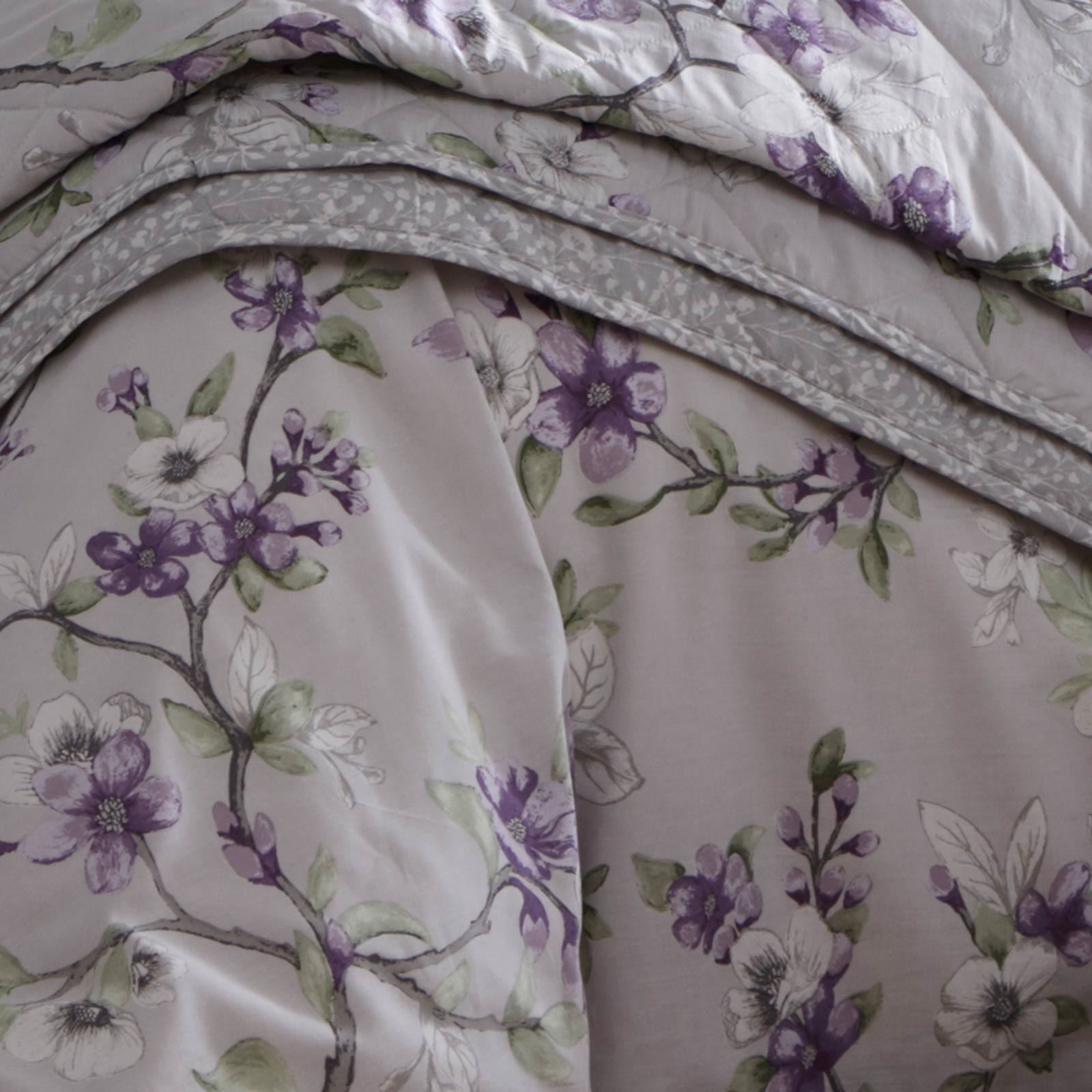 Heather Heather Heather copripiumini LILLA Stampato Cotone Quilt Set Set di biancheria da letto copertura 3edc0c Heather Heather Heather copripiumini LILLA Stampato Cotone Quilt Set Set di biancheria da letto copertura 3edc0c