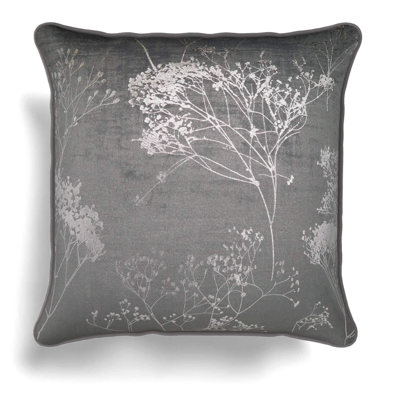 silver sofa cushions