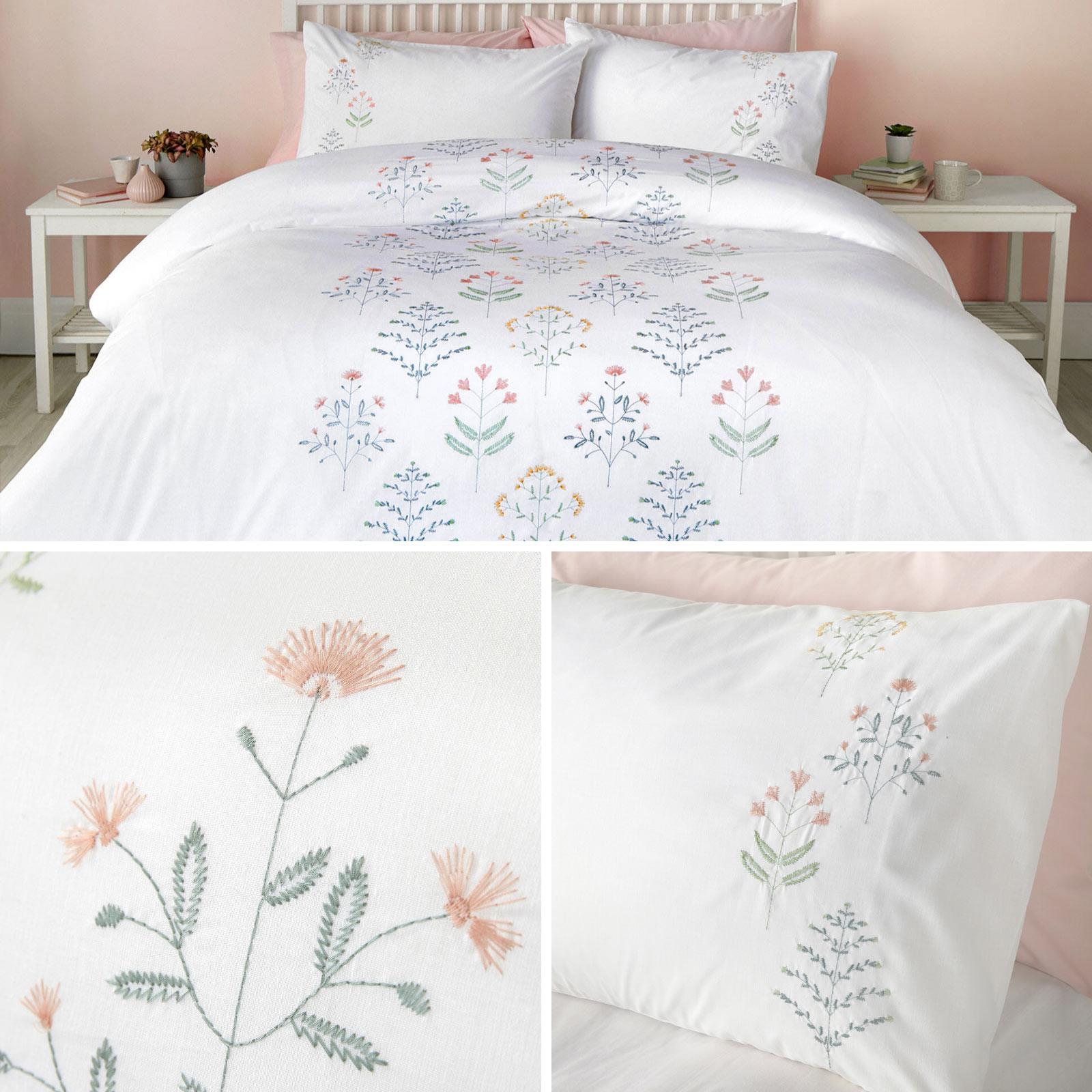 Luxuries FLORA Floral Reversible Duvet Cover Pillow Case Bedding Set Al Size