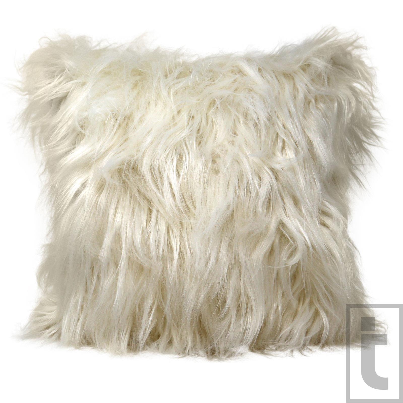 Mohair Cushion Cover Mongolian Faux Fur Fluffy Throw Cushion Covers 18