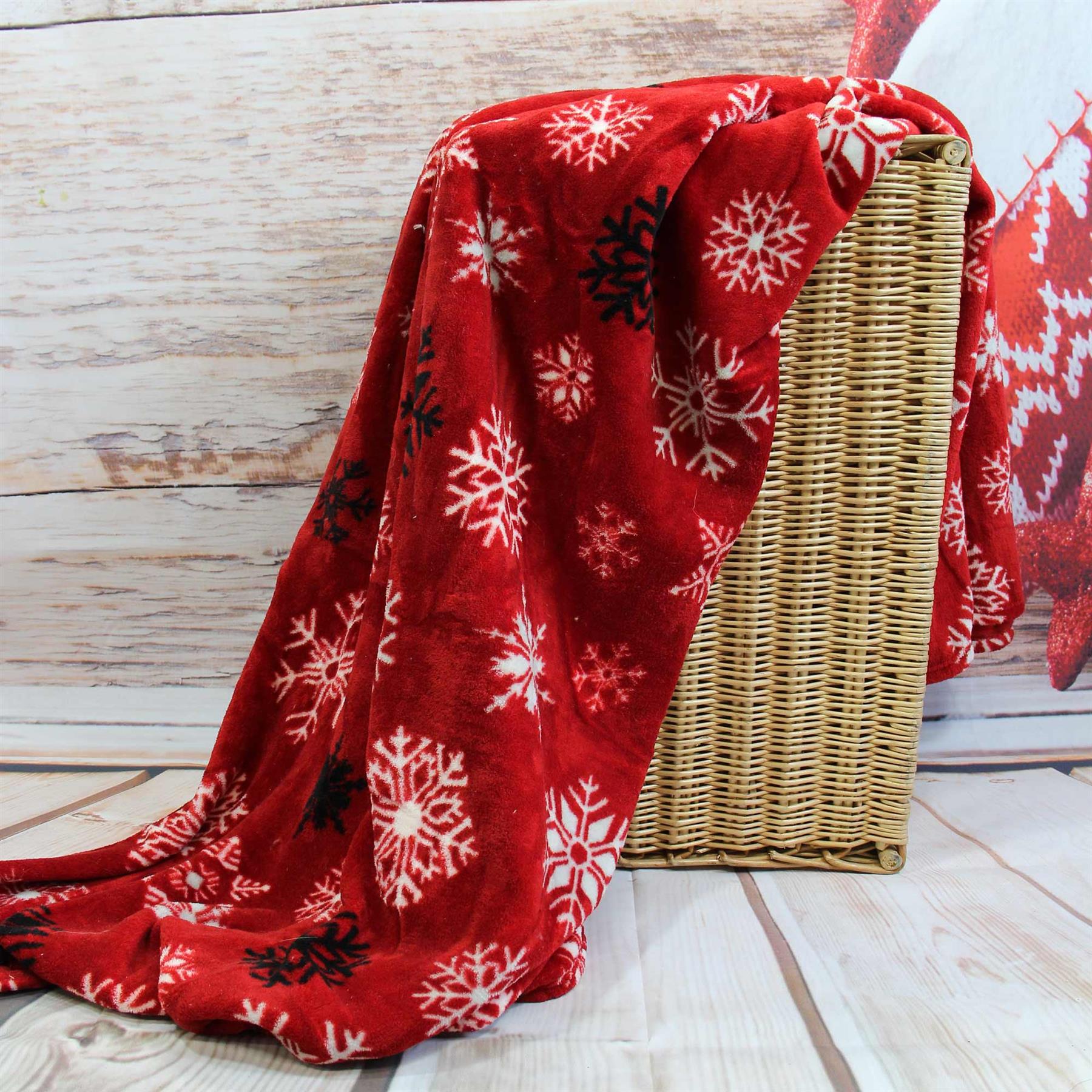 Christmas Fleece Throw Blankets Snowflake Nordic Cosy Warm Sofa Bed Red Throws Ebay Christmas Fleece Throw Blankets Snowflake Nordic Cosy Warm Sofa Bed Red Throws Ebay