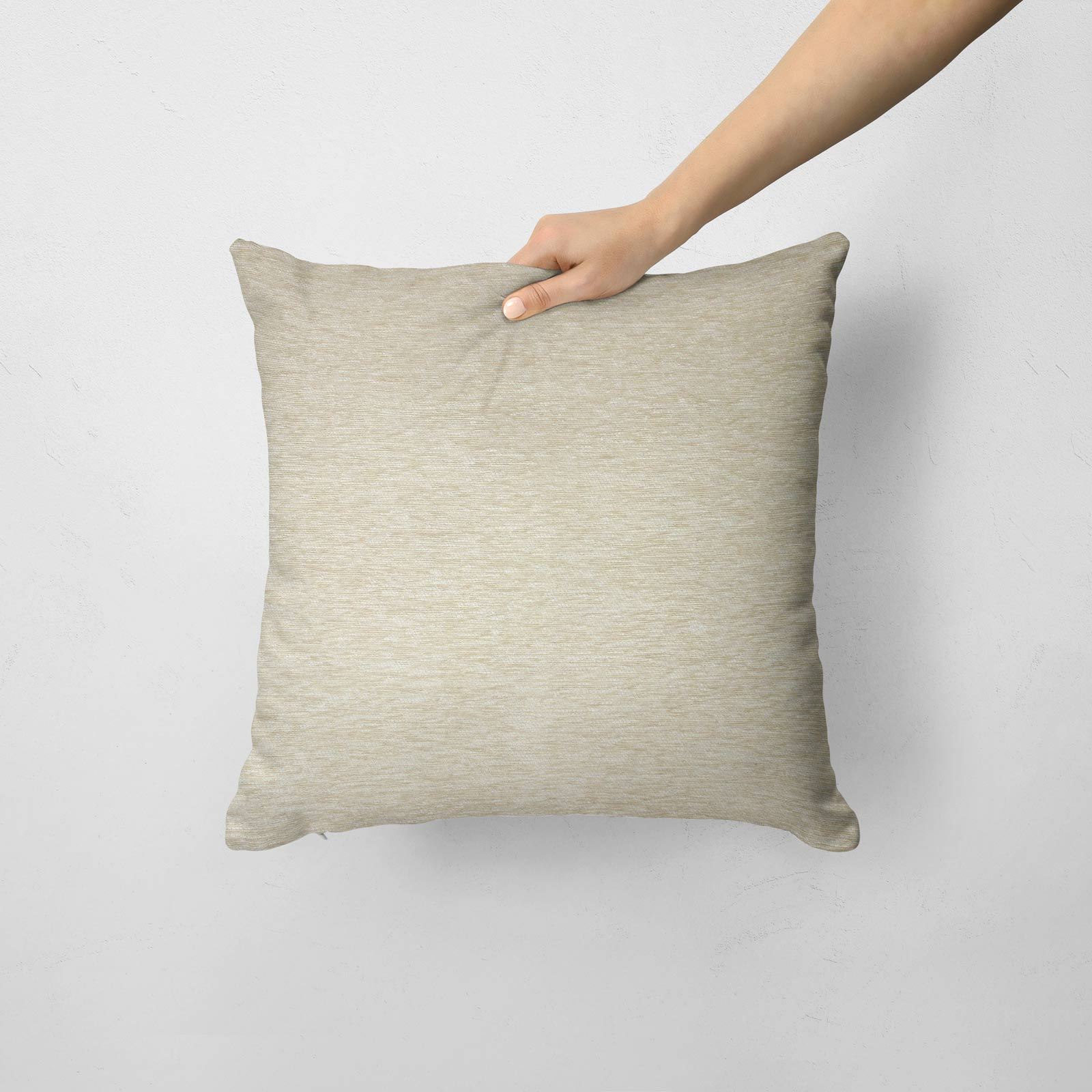 Heather Lilac Natural Cream Cushion Covers 18"x18" (45cm x 45cm) Cover