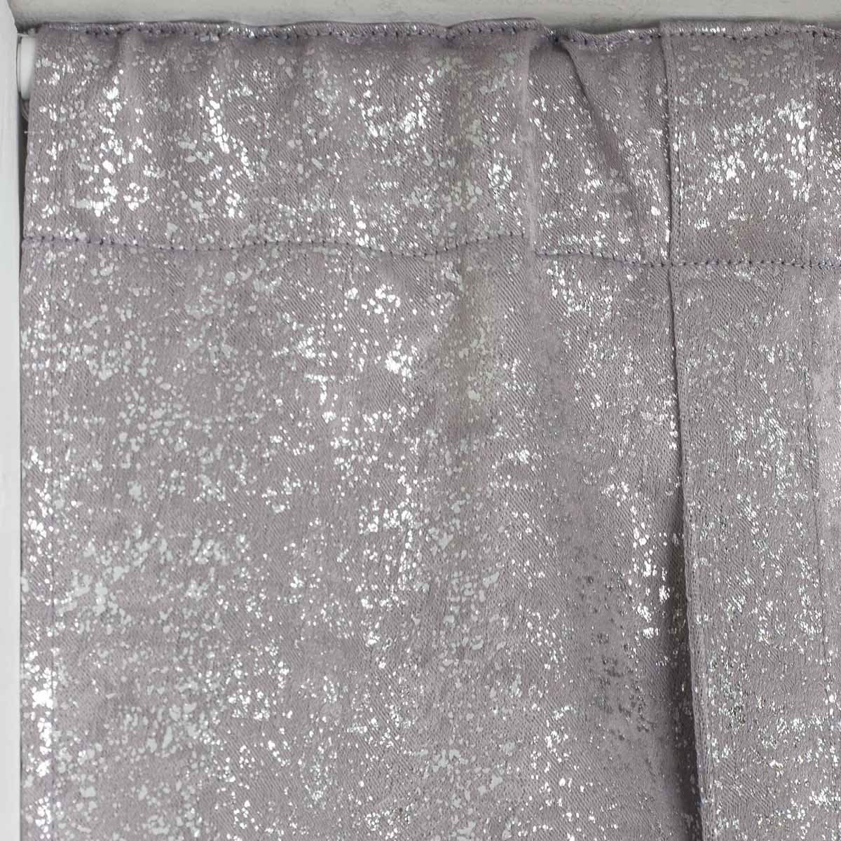 Pink Tie Blind Halo Thermal Blockout Sparkle Bling Tieblind Panels 55/" x 54/"