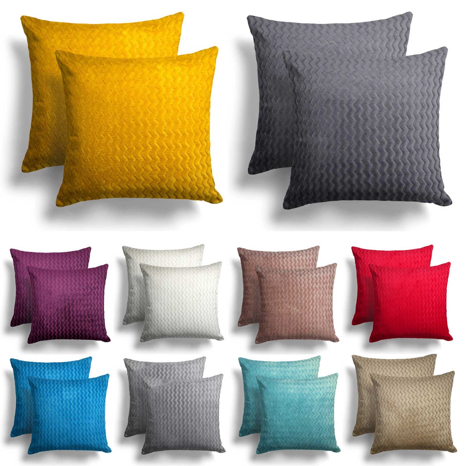 grey zig zag cushions