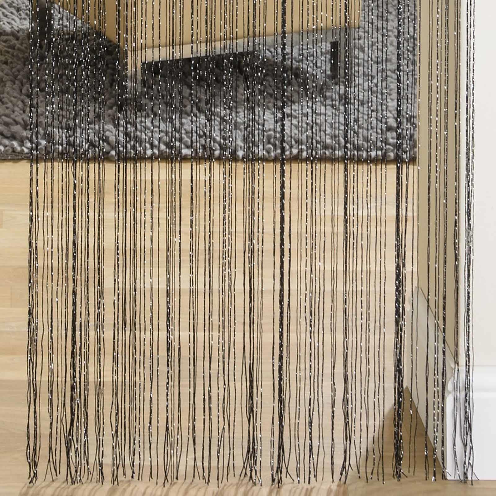 glitter door curtain