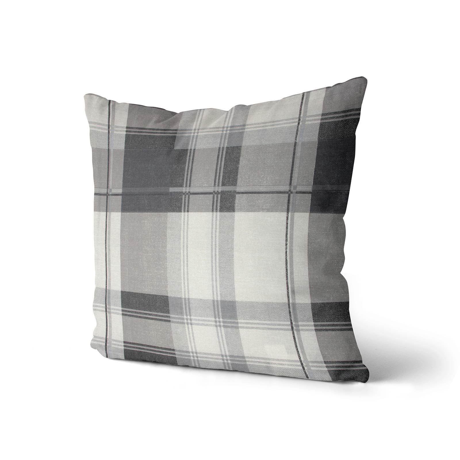 Grey Ochre Mustard Cushion Cover Collection 17"/18" Covers Filled