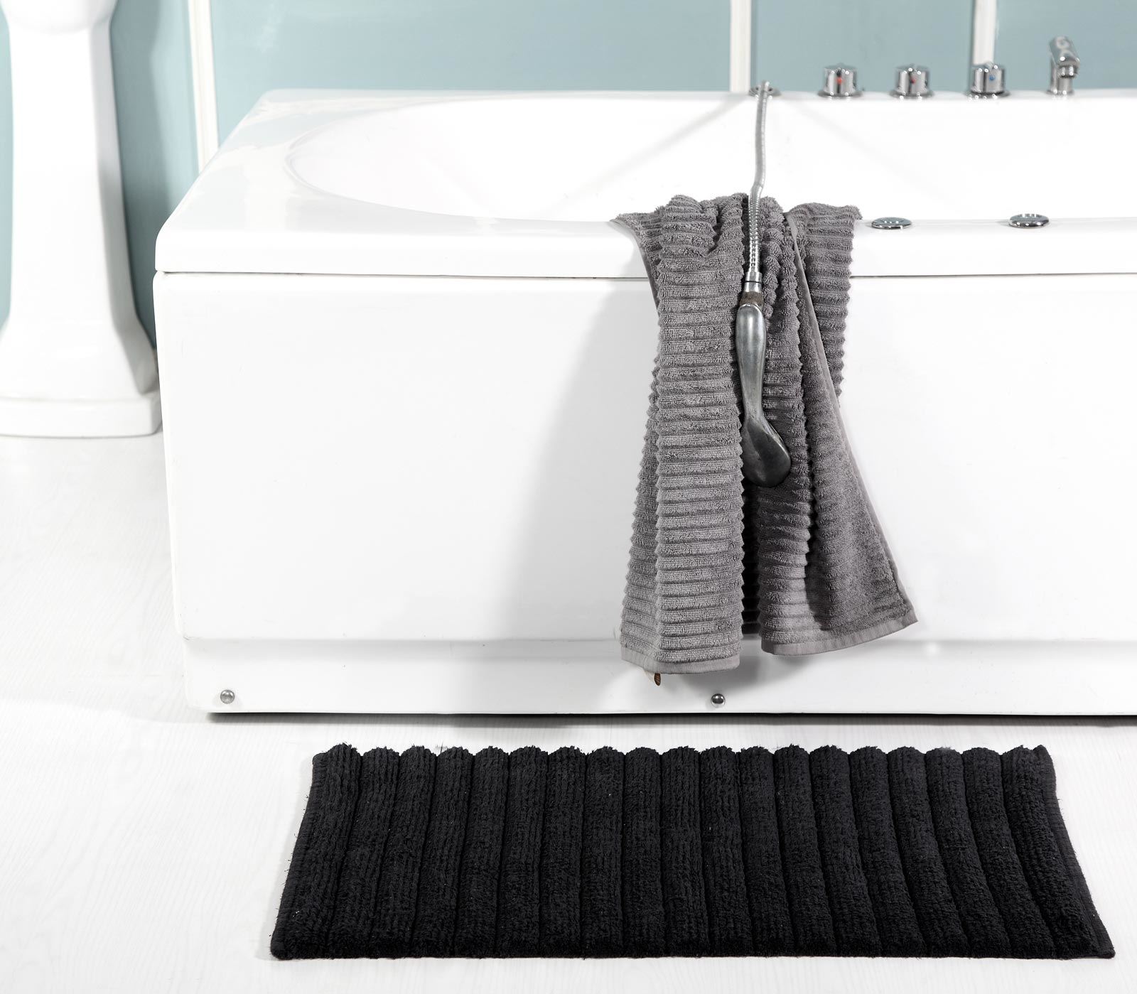 Burma 100 Cotton Luxury Bath Mat Shower Mats Plush Absorbent Bathroom