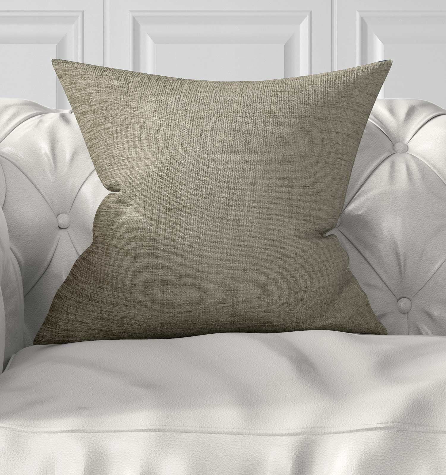 Heather Lilac Natural Cream Cushion Covers 18"x18" (45cm x 45cm) Cover