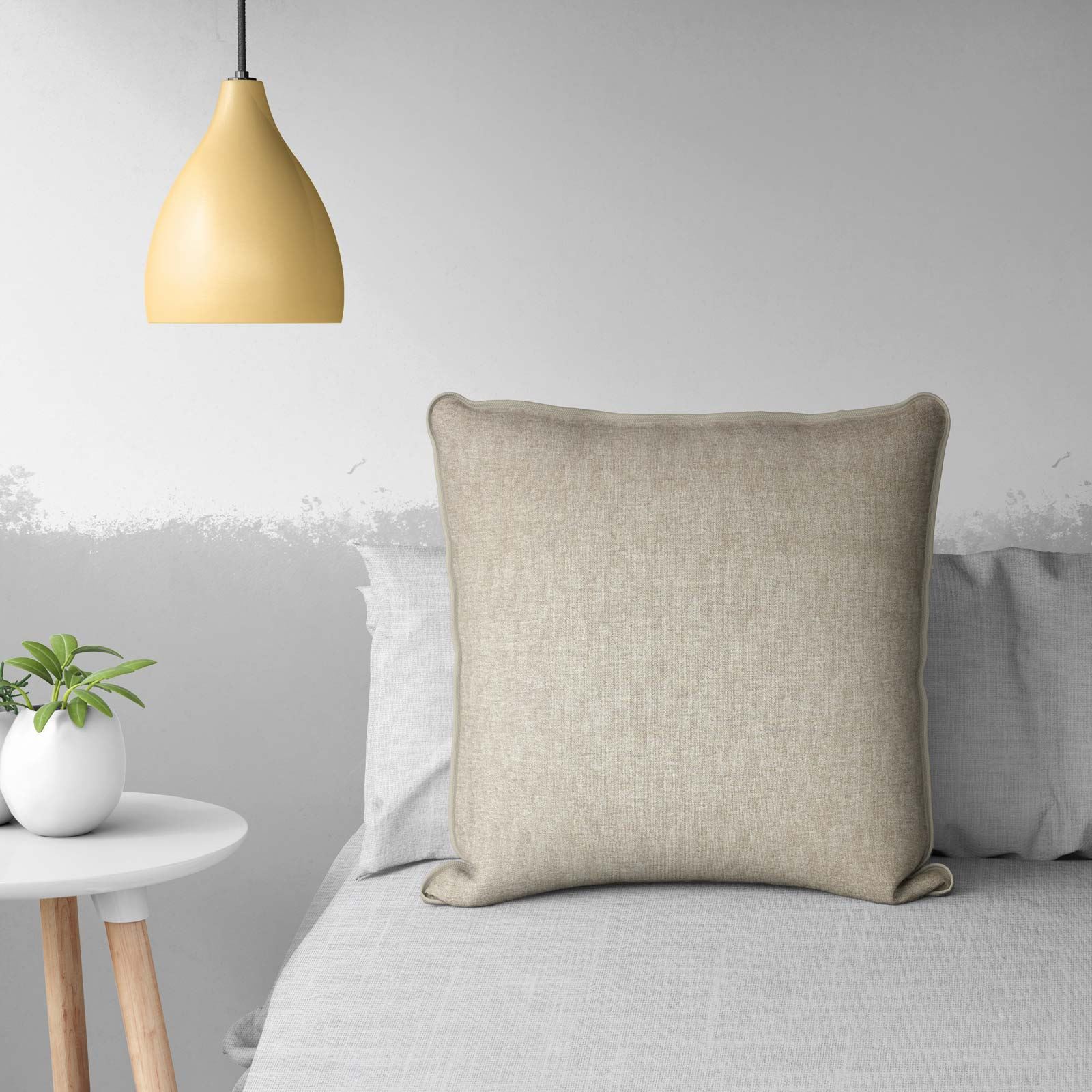 Beige Cushion Cover Natural Cream Cushions 17" / 18" 43cm / 45cm Covers