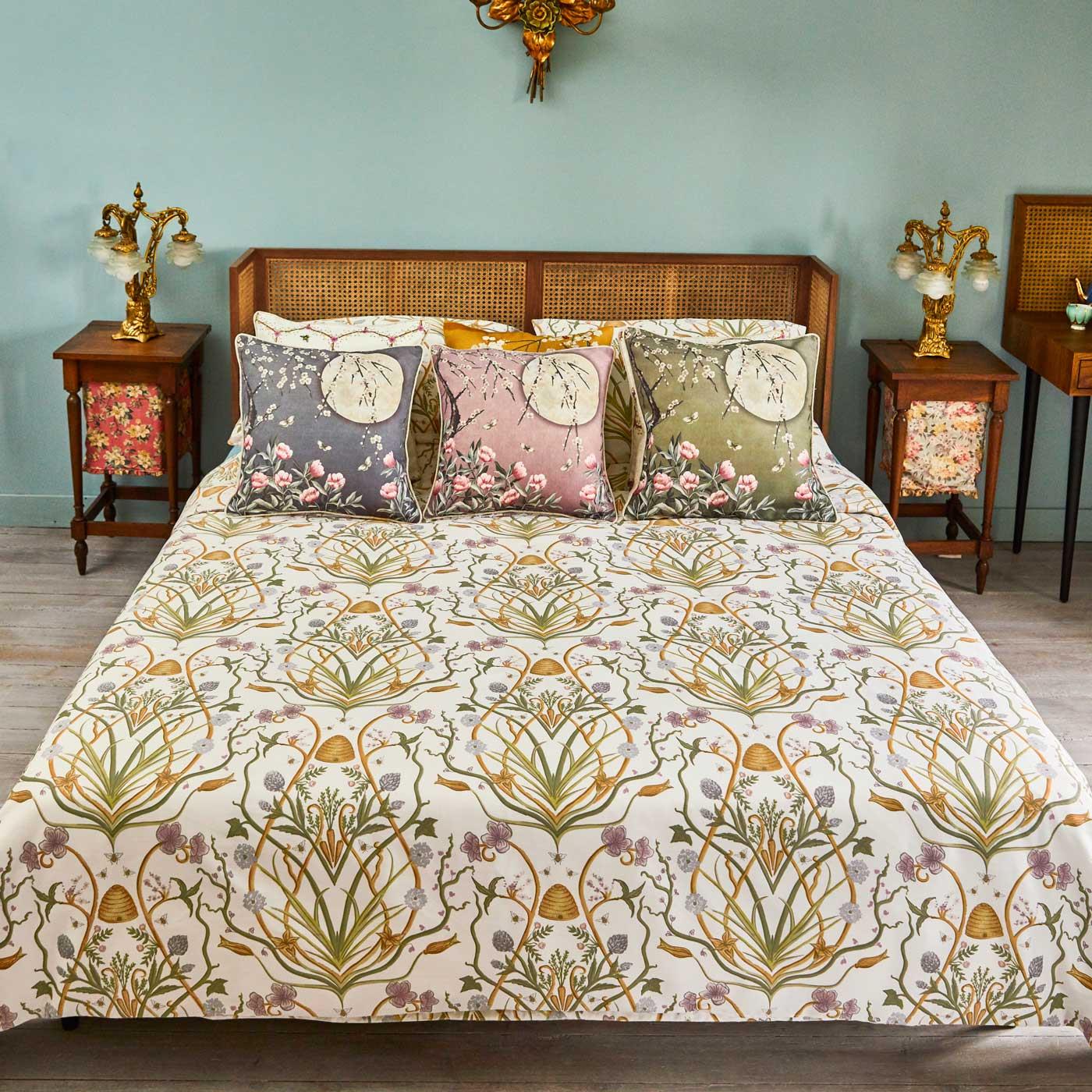 The Chateau by Angel Strawbridge Potagerie Duvet Covers Cream Quilt