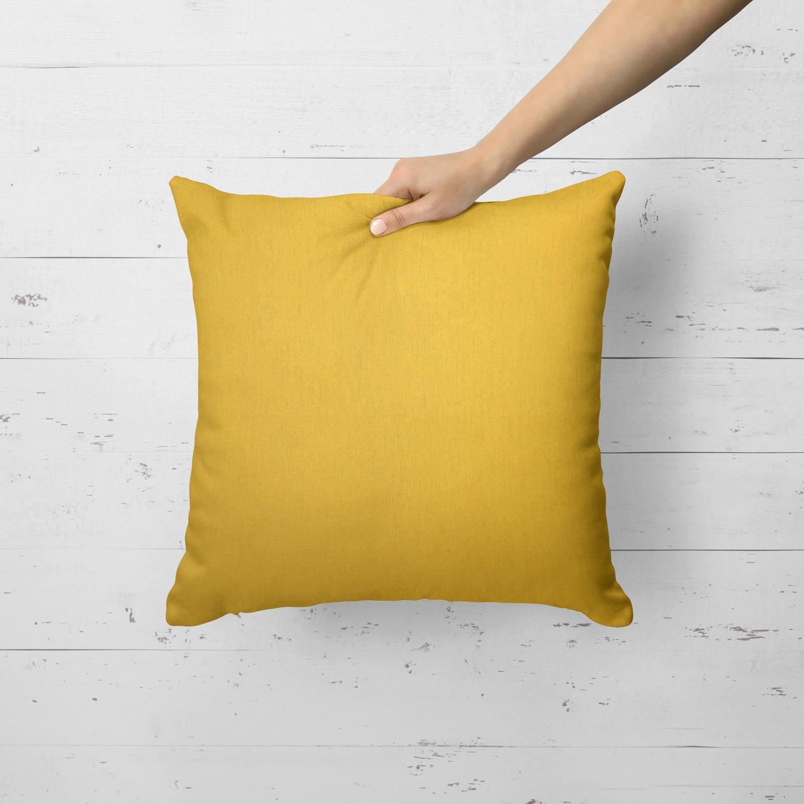 Grey Ochre Mustard Cushion Cover Collection 17"/18" Covers Filled