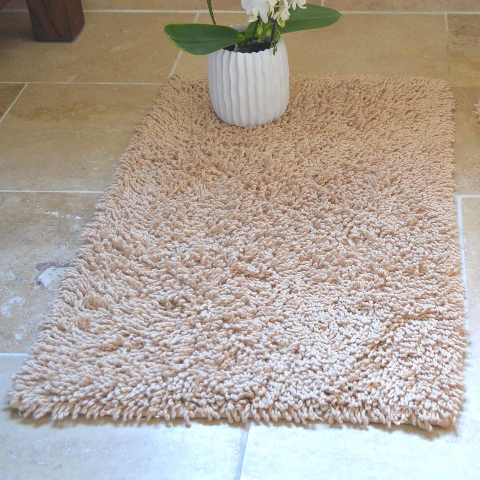 2 Piece Bath Mat Pedestal Set Tumble Twist 100 Cotton Bath Toilet