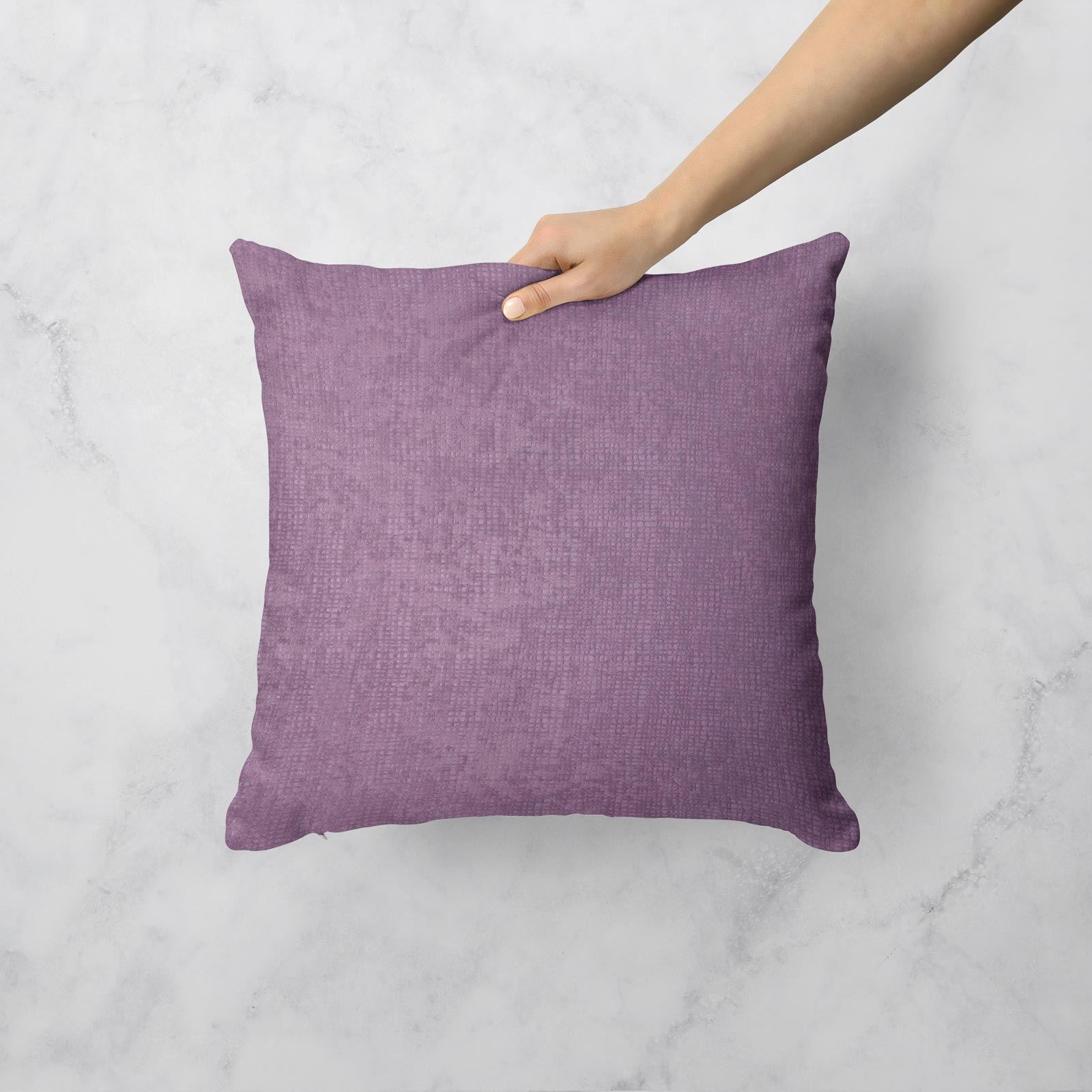 Blush Pink Heather Mauve Cushion Covers Collection 17" / 18" 43cm