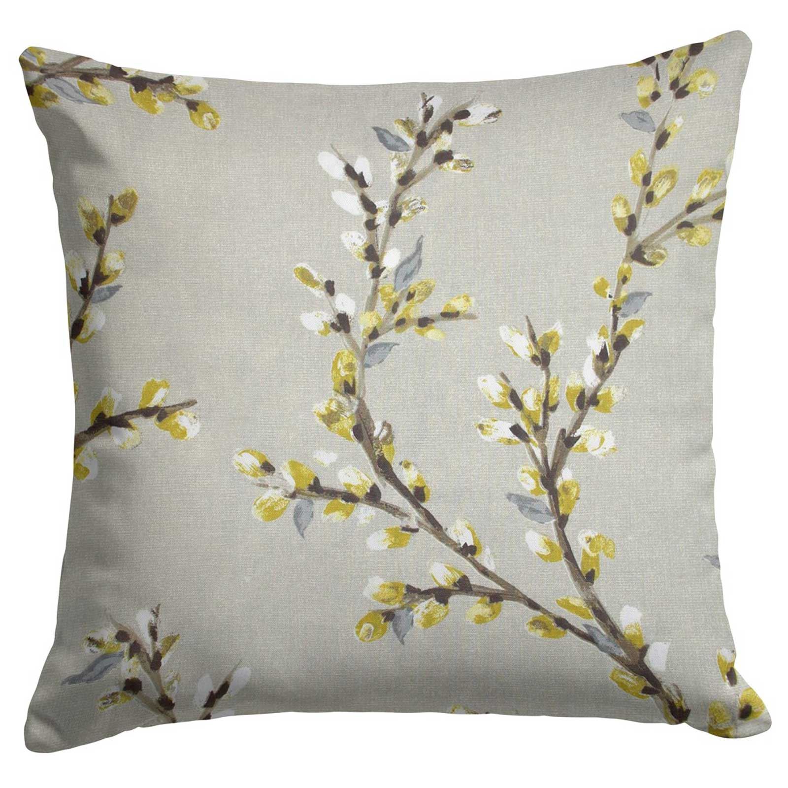 Ochre Mustard Yellow Grey Cushion Cover Collection 18" x 18" 45cm x