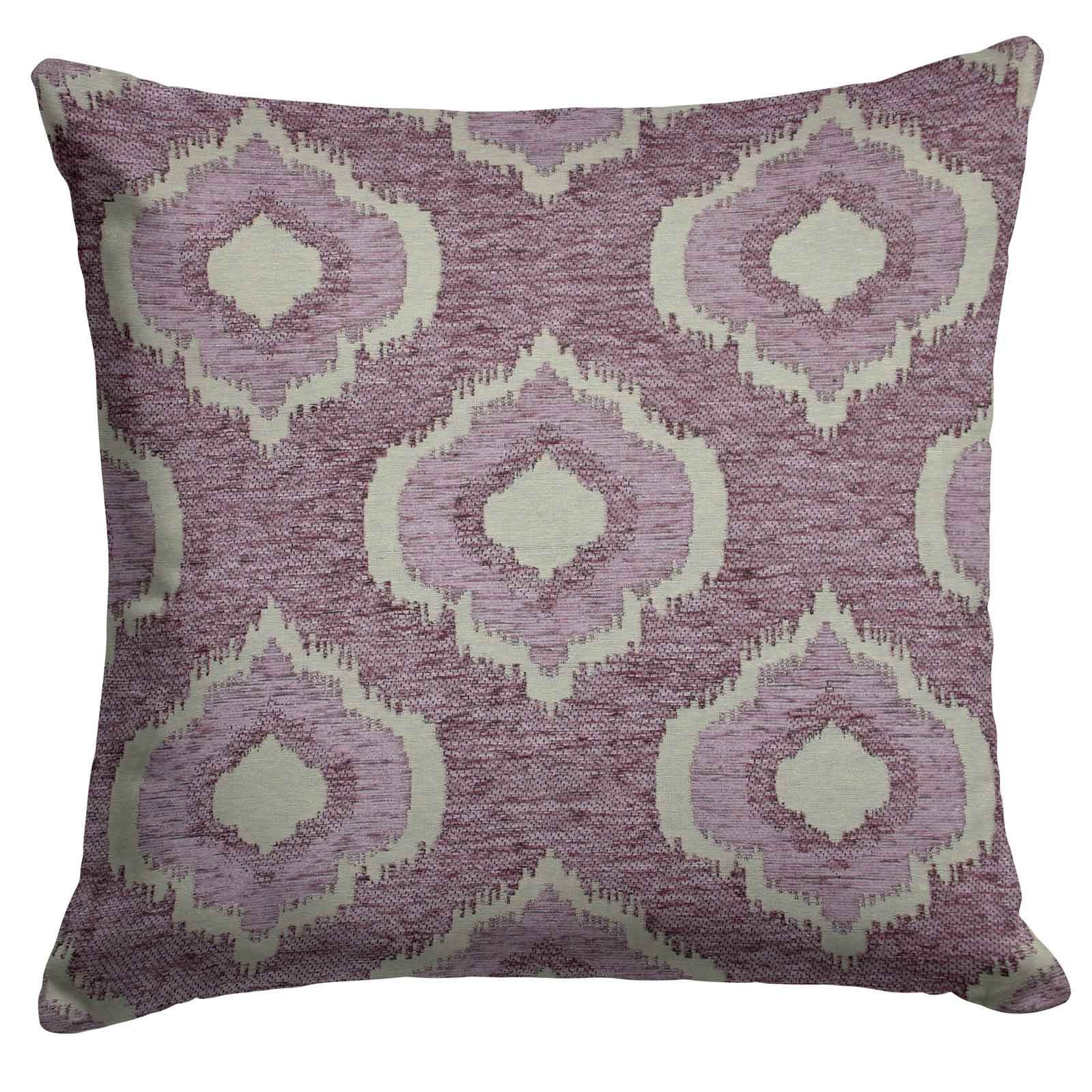 Heather Lilac Natural Cream Cushion Covers 18"x18" (45cm x 45cm) Cover