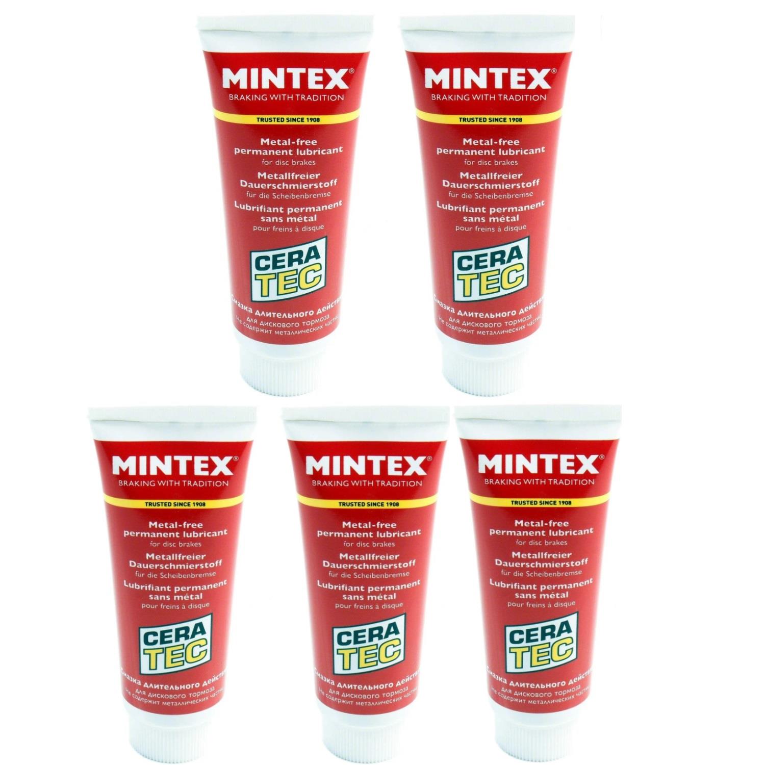 Mintex Ceratec Lubricant Anti Squeal Brake Pads Grease Paste 75ml Tube - Picture 7 of 12