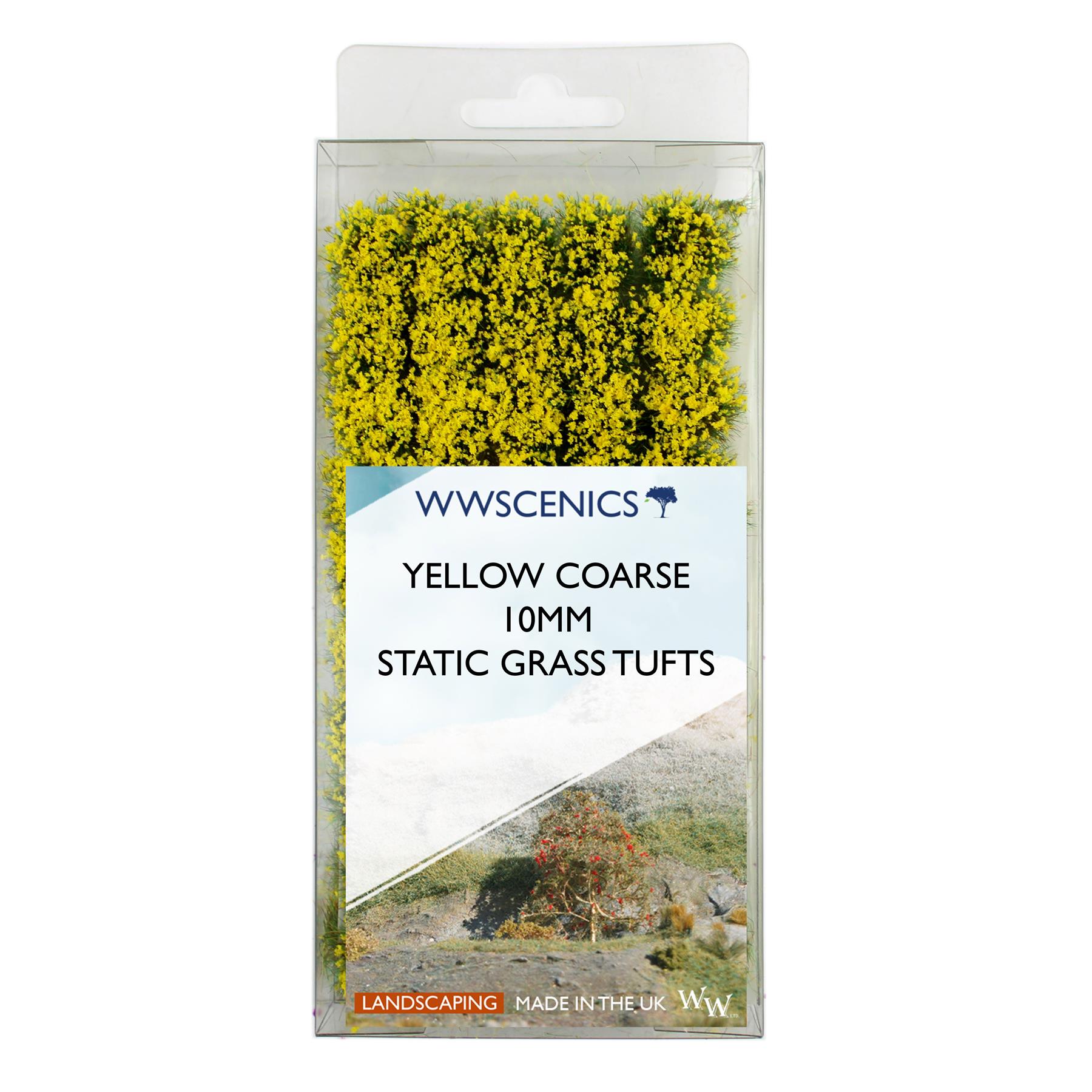 WWS Yellow Foliage | Self-Adhesive Static Grass Tufts x 100 | for Model Scenery - Picture 29 of 38
