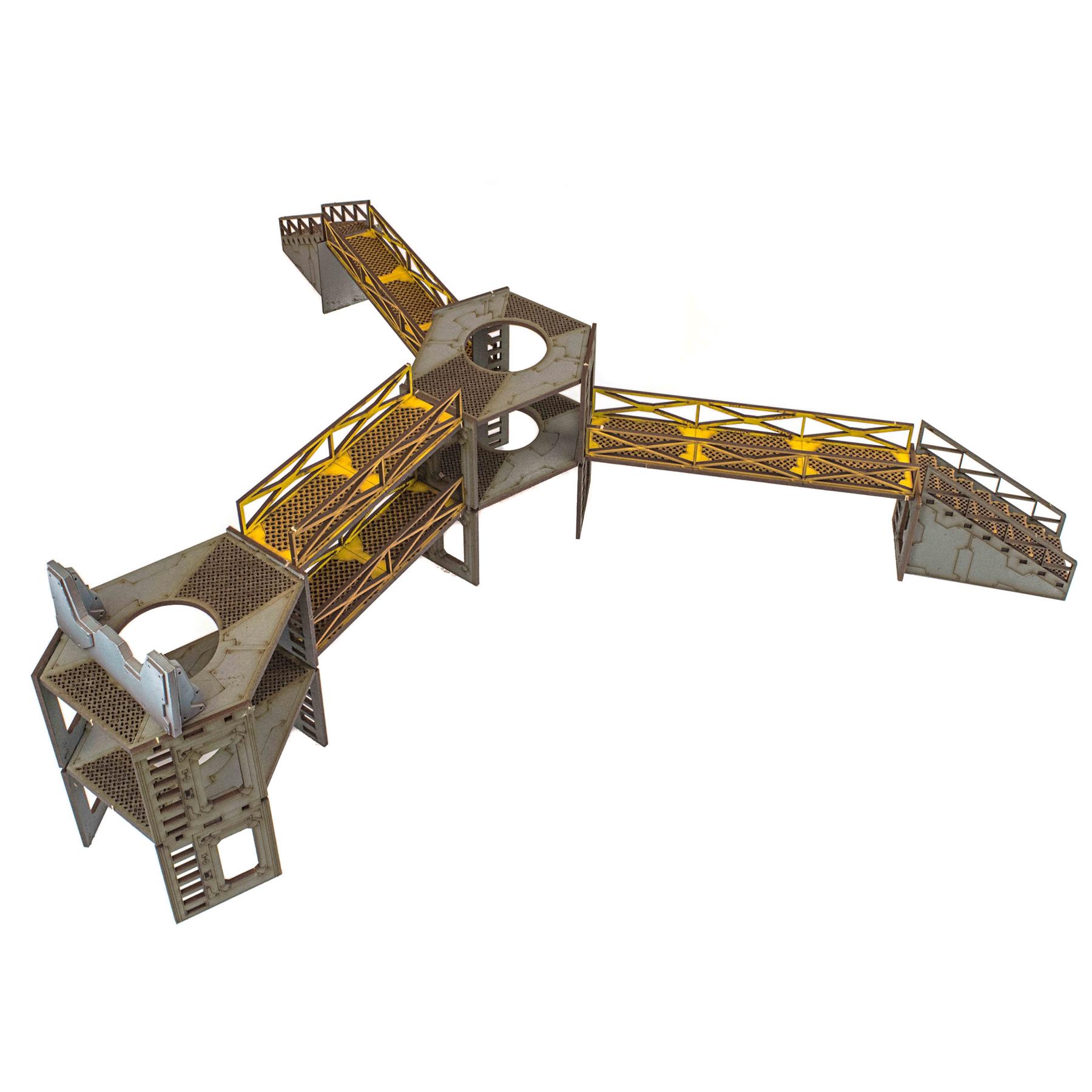 WWG Industry of War Battlefield Kit 2 – 28mm Wargaming Terrain