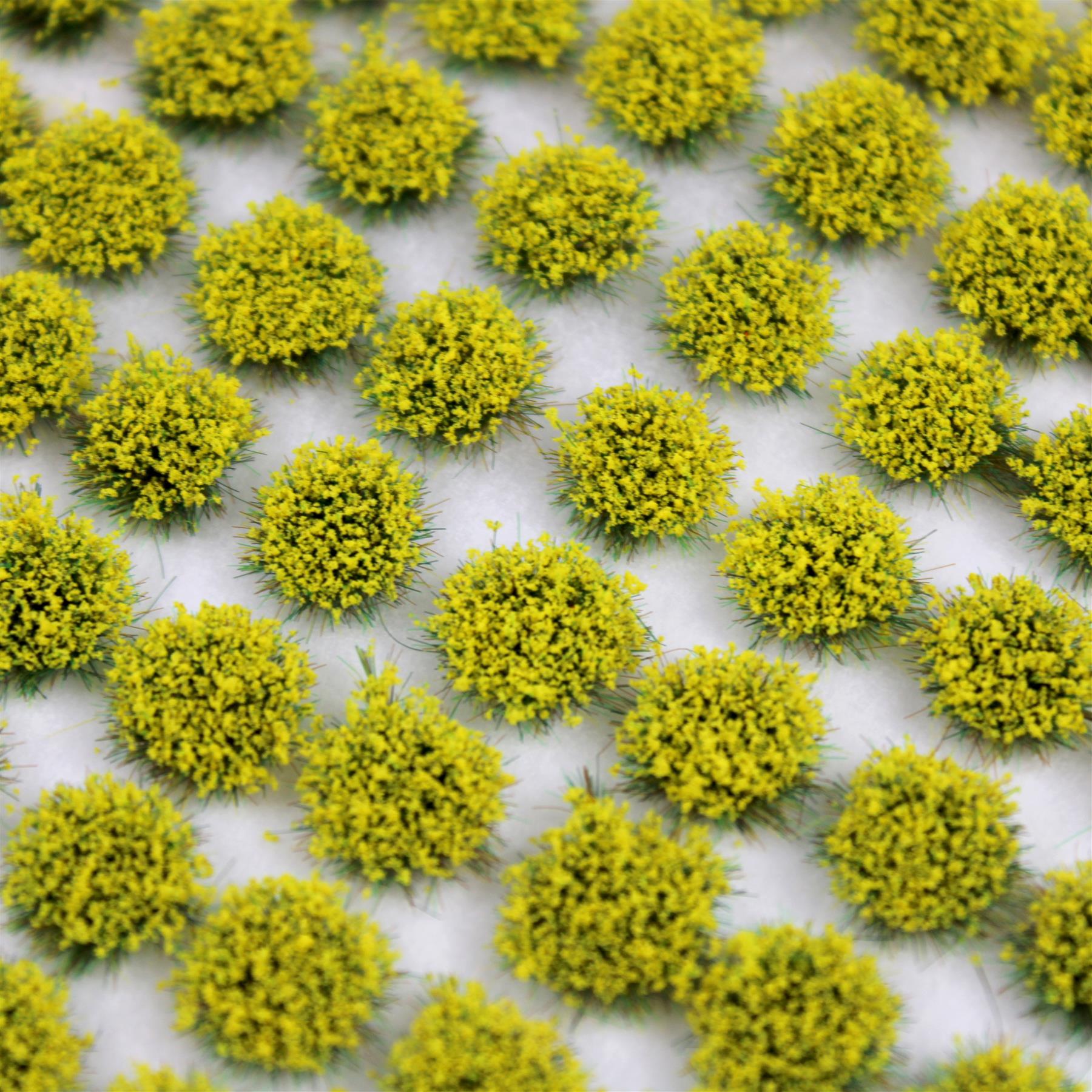 WWS Yellow Foliage | Self-Adhesive Static Grass Tufts x 100 | for Model Scenery - Picture 11 of 38
