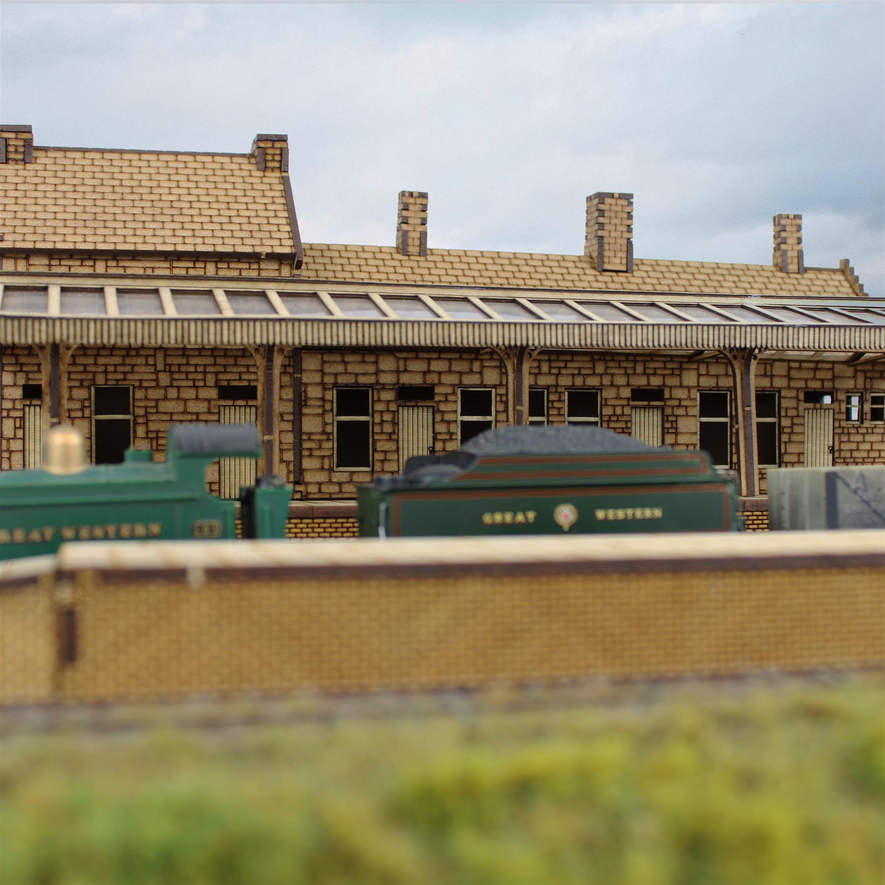 WWS Modellbau Bahnhof (Set Wählen) - Spur 00 Modellbahn Modelleisenbahn Modell - Bild 16 von 56