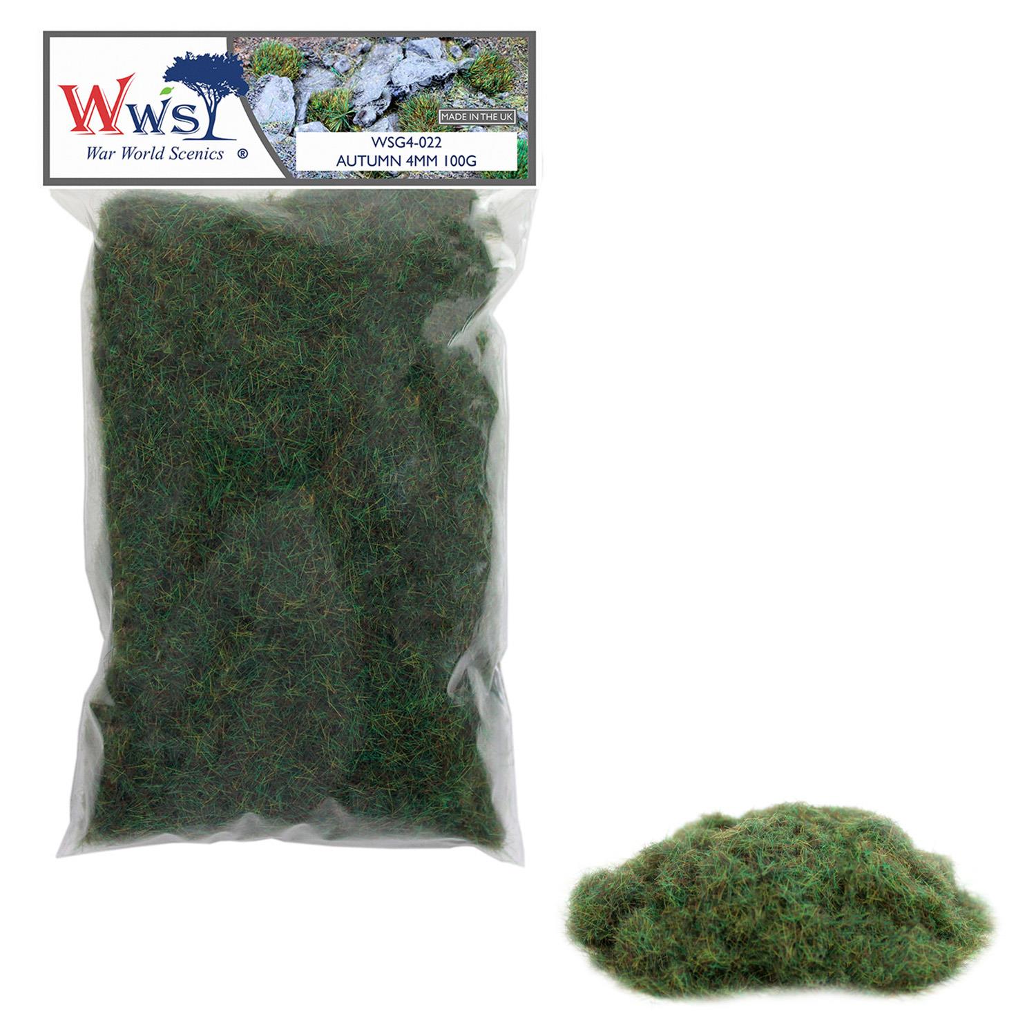 WWS | 4mm Autumn Static Grass | CHOOSE SIZE | WSG4AU | Model Scenery Material - Picture 19 of 48