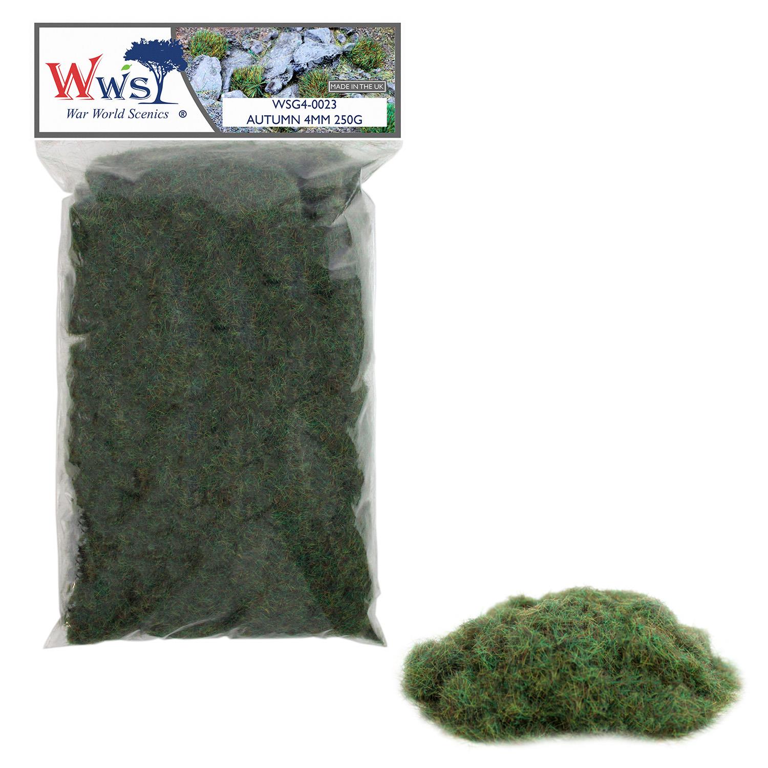 WWS | 4mm Autumn Static Grass | CHOOSE SIZE | WSG4AU | Model Scenery Material - Picture 25 of 48
