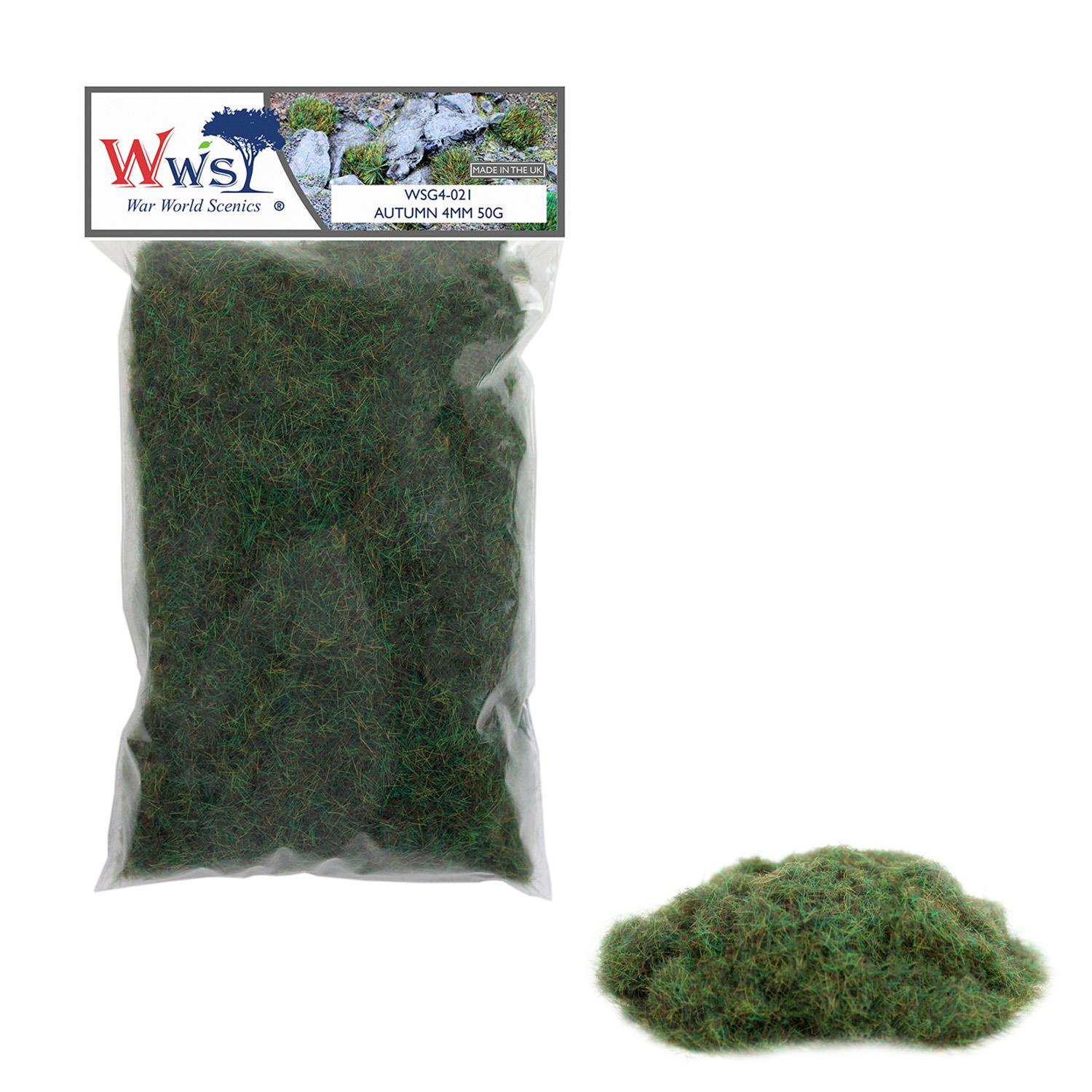 WWS | 4mm Autumn Static Grass | CHOOSE SIZE | WSG4AU | Model Scenery Material - Picture 13 of 48