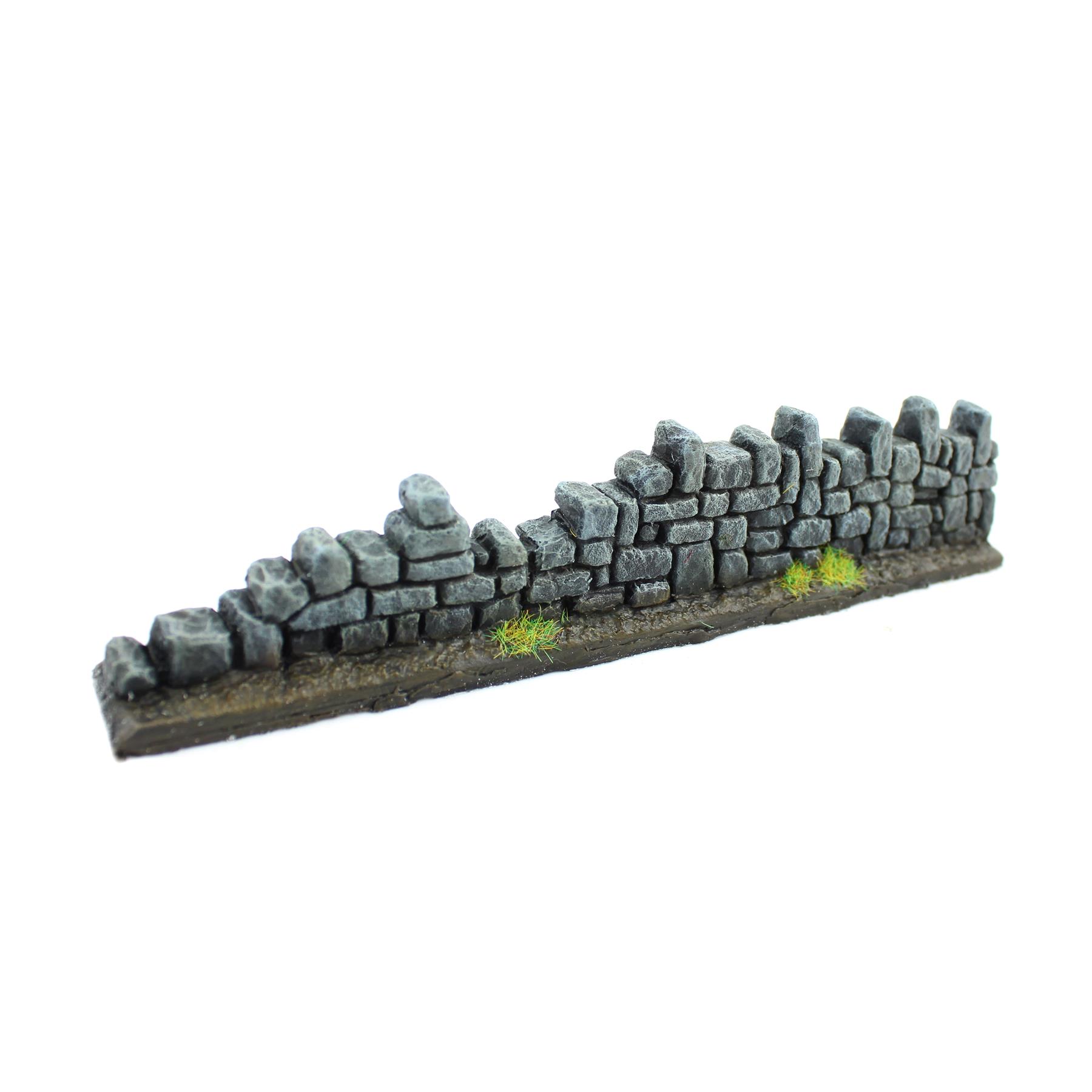 WWG Damaged Fantasy Resin Walls (Set of 5, 10 or 20) – Wargaming Tabletop - Picture 26 of 28