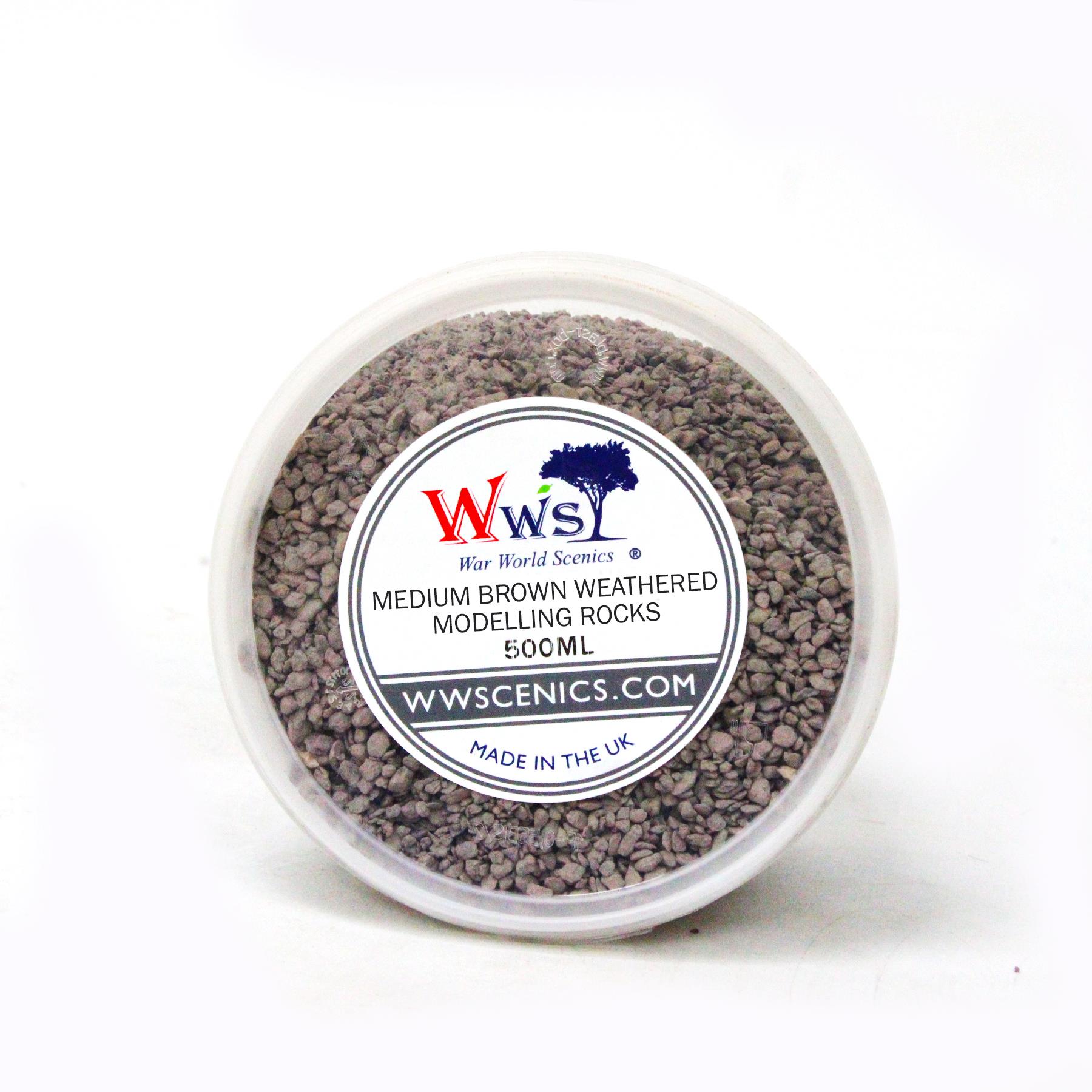 Rocce Erose Marroni Medi 1-3mm | Modellismo Materiali Paesaggio Scenario Wargame