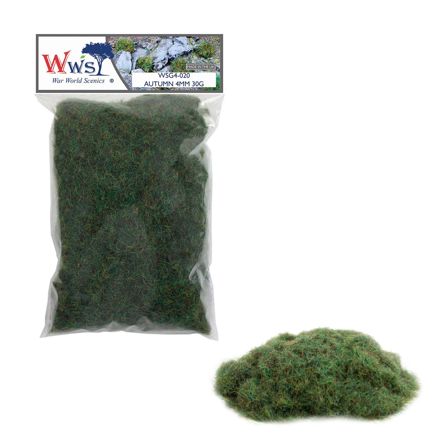 WWS | 4mm Autumn Static Grass | CHOOSE SIZE | WSG4AU | Model Scenery Material - Picture 7 of 48