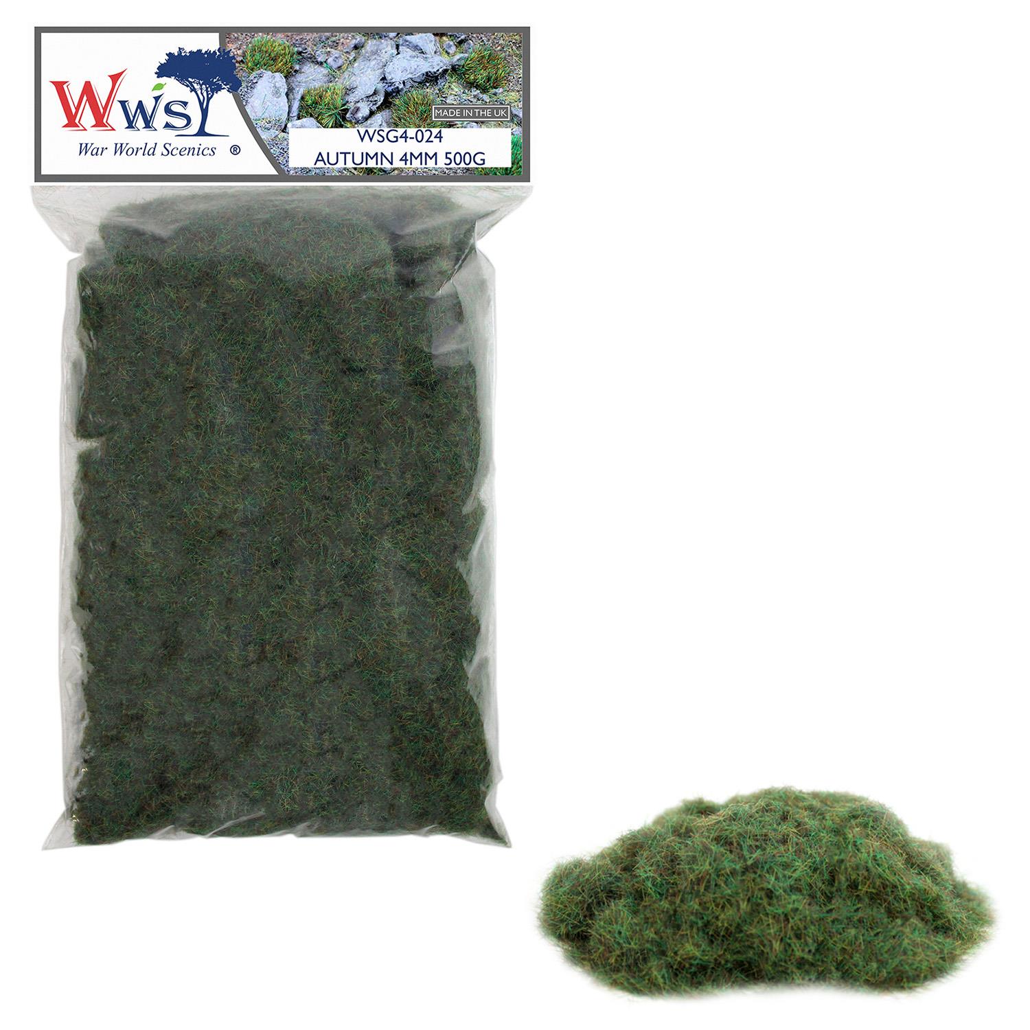 WWS | 4mm Autumn Static Grass | CHOOSE SIZE | WSG4AU | Model Scenery Material - Picture 31 of 48
