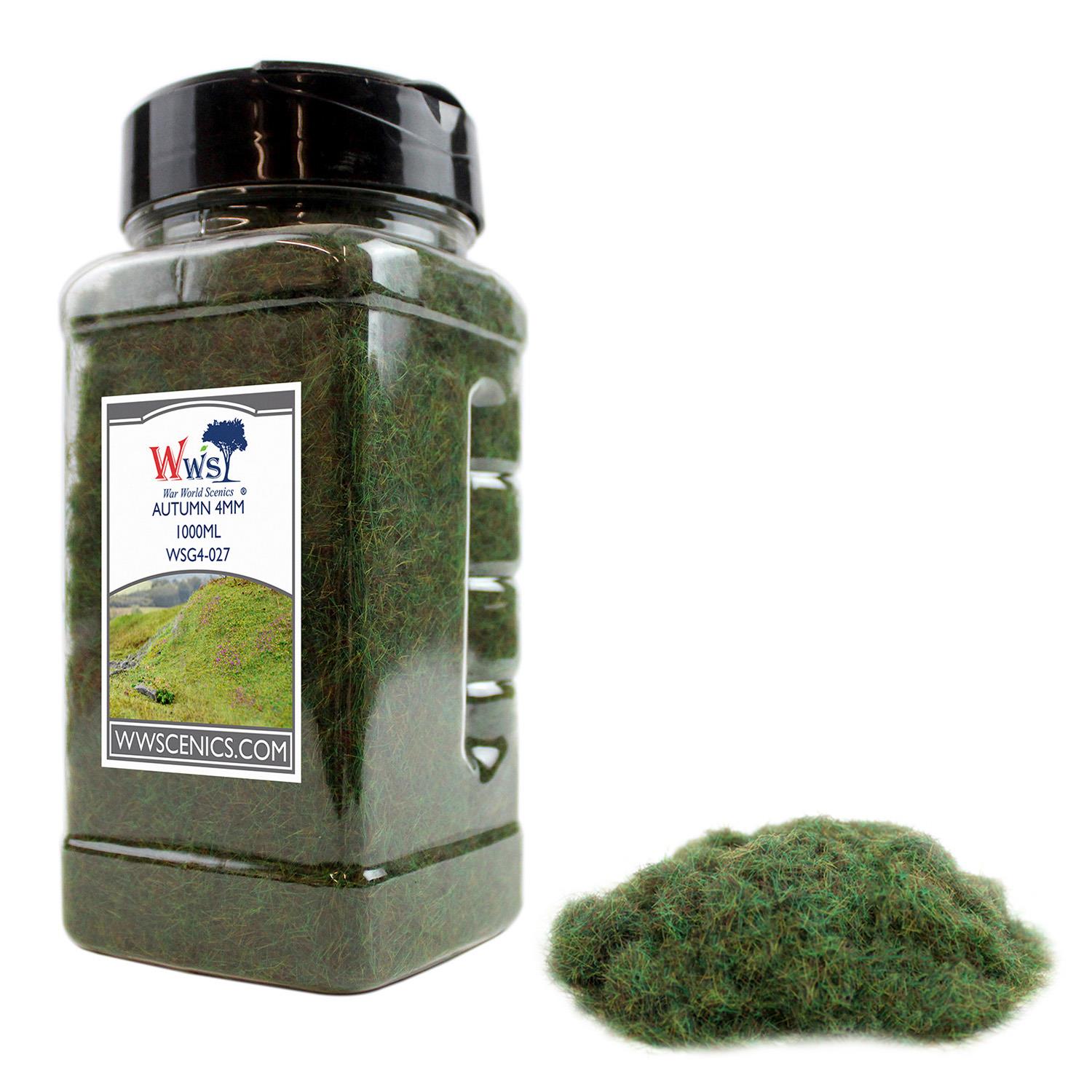 WWS | 4mm Autumn Static Grass | CHOOSE SIZE | WSG4AU | Model Scenery Material - Picture 43 of 48
