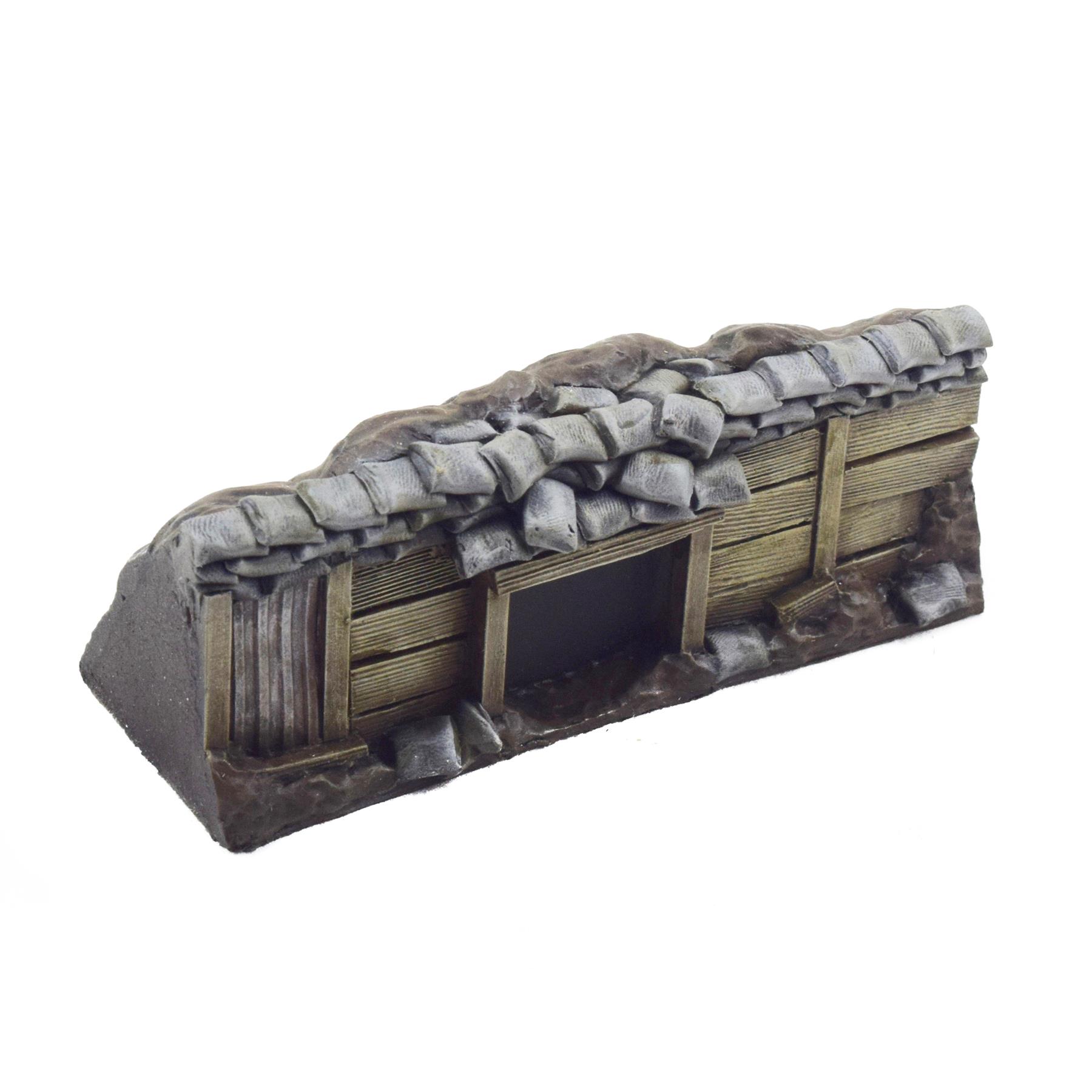 28mm WW1 WW2 Wargame Scenery Terrain WWG World at War Large Pillbox Bunker