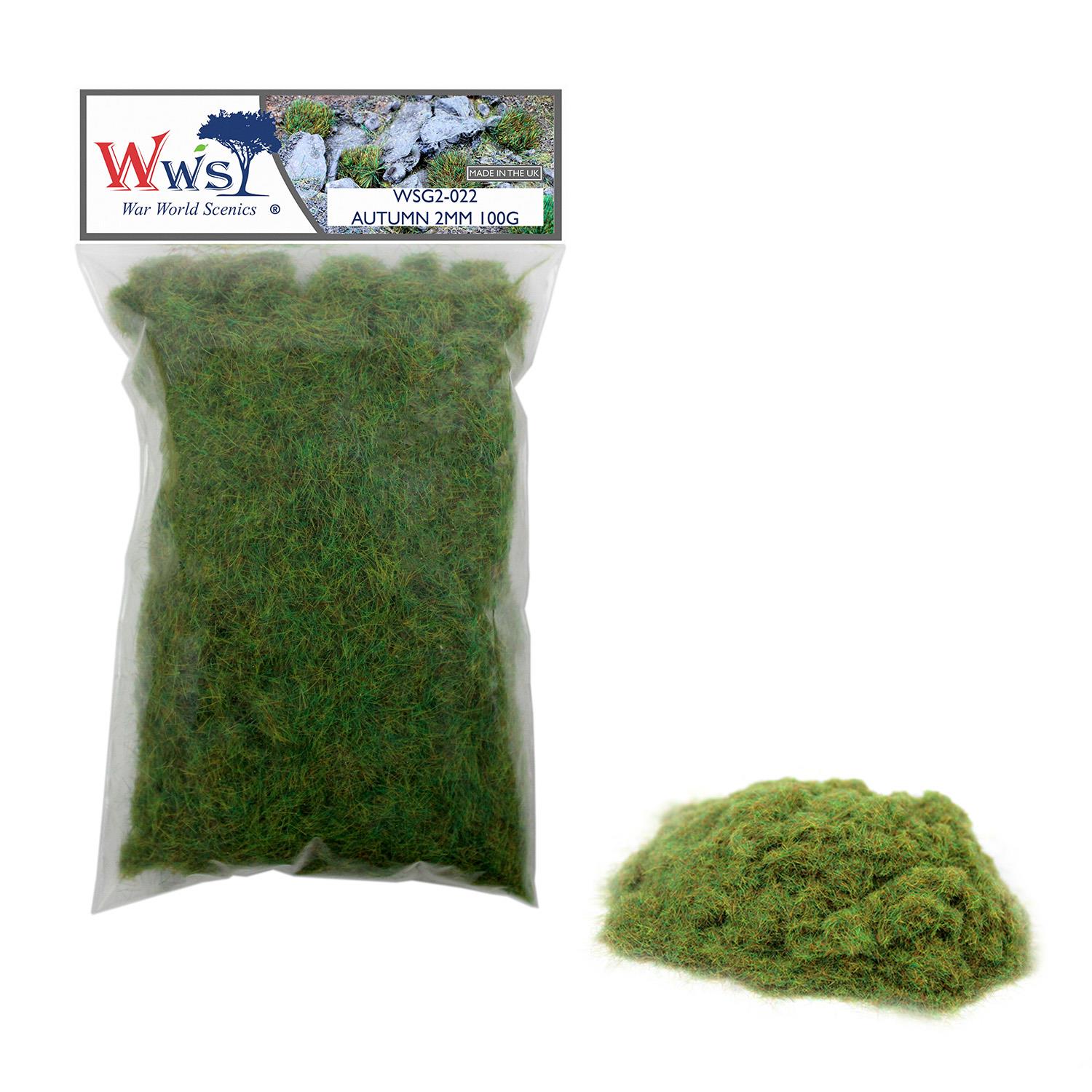 WWS | 2mm Autumn Static Grass | CHOOSE SIZE | WSG2AU | Model Scenery Material - Picture 19 of 48
