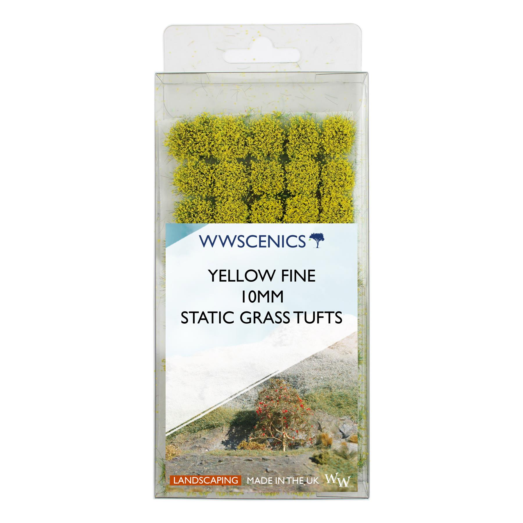 WWS Yellow Foliage | Self-Adhesive Static Grass Tufts x 100 | for Model Scenery - Picture 32 of 38