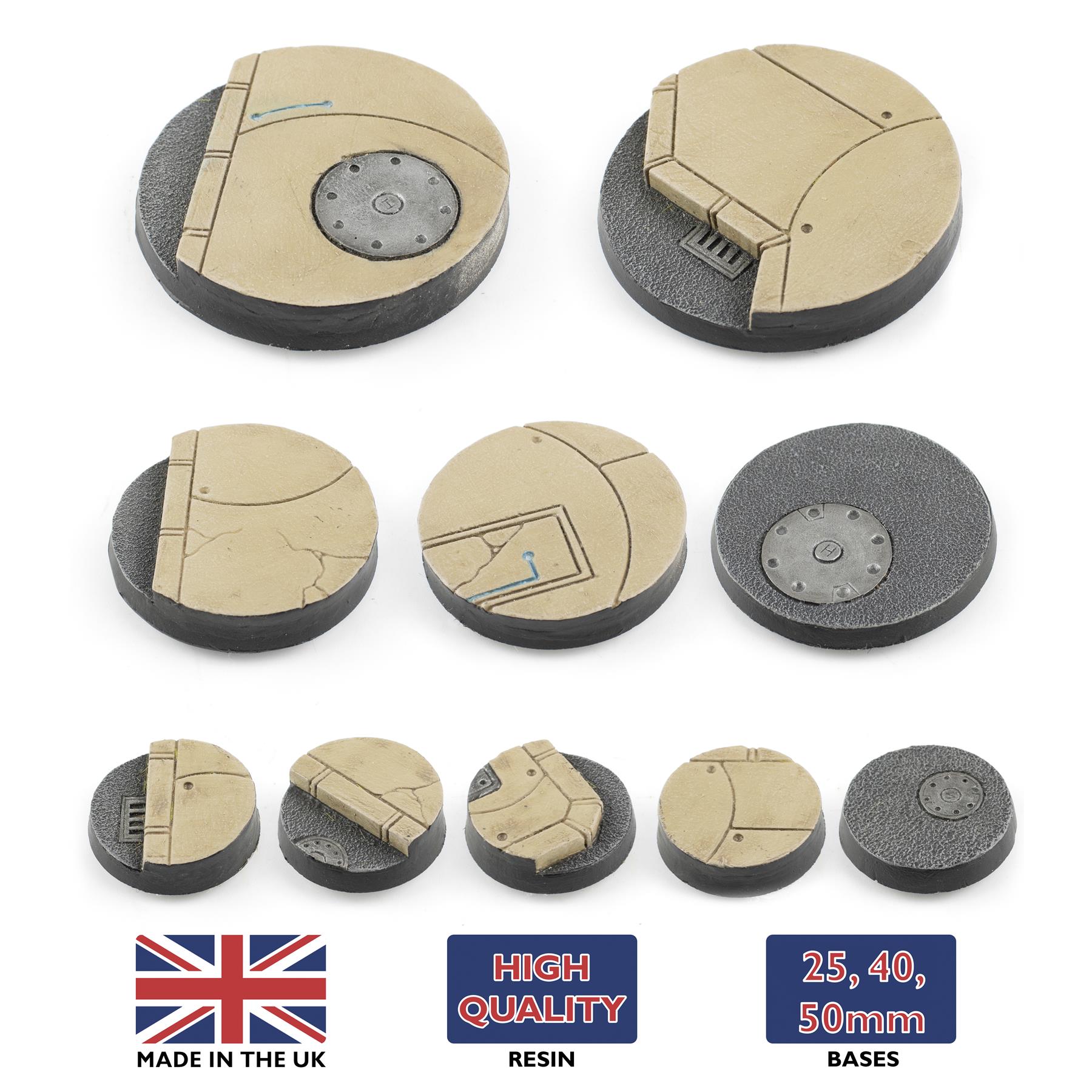 WWG Industry of War Sci-Fi Street Bases – 28mm Wargaming Model Miniature Figure - Picture 17 of 39