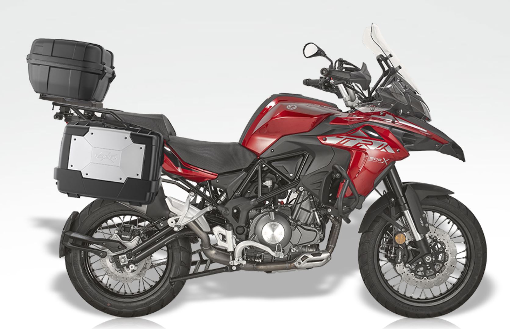 送料無料 通販 激安 Kappa GARDA MONOKEY Panniers Kit 99L Silver For Benelli TRK その他