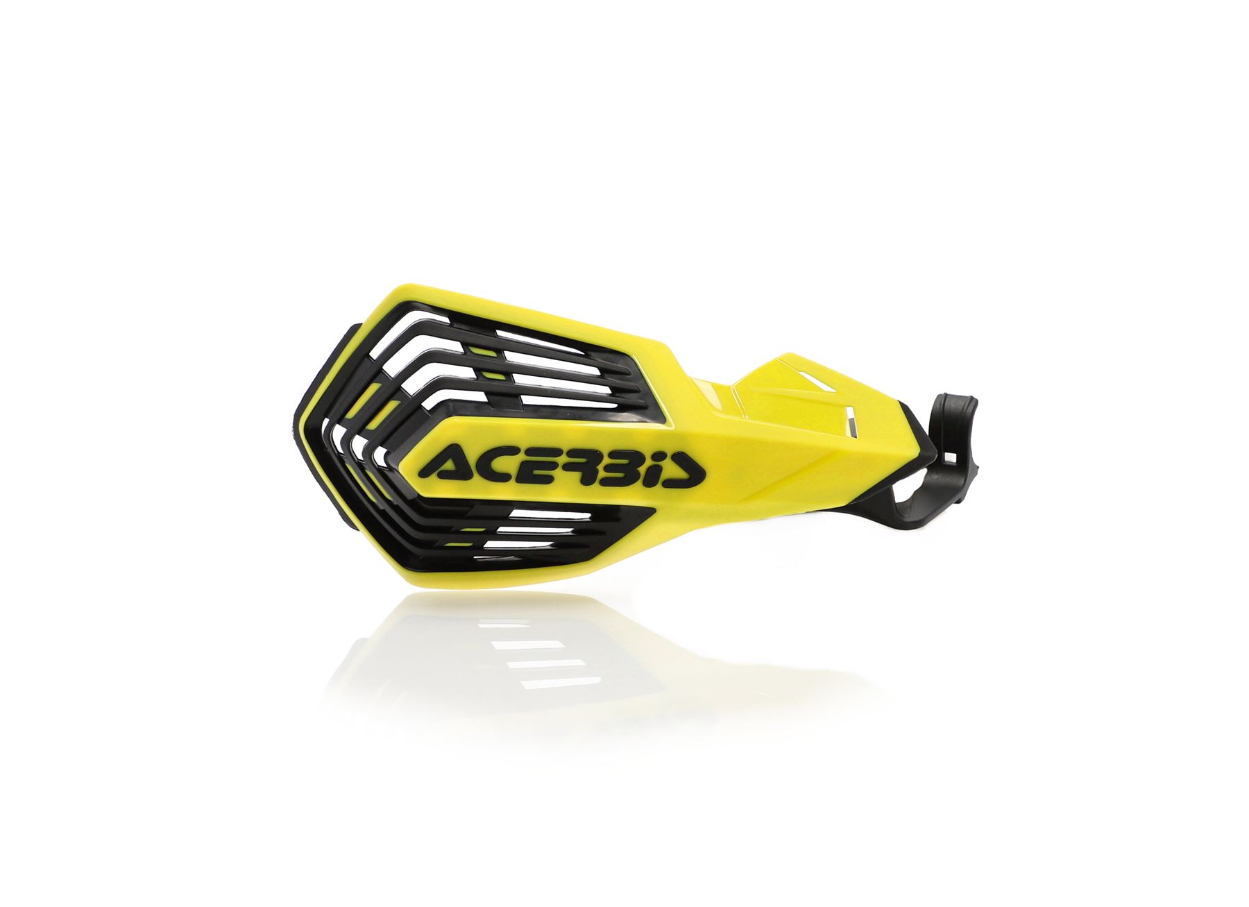 Acerbis K-Future YKS MX Handguards Yellow Black Yamaha YZ 450 FX