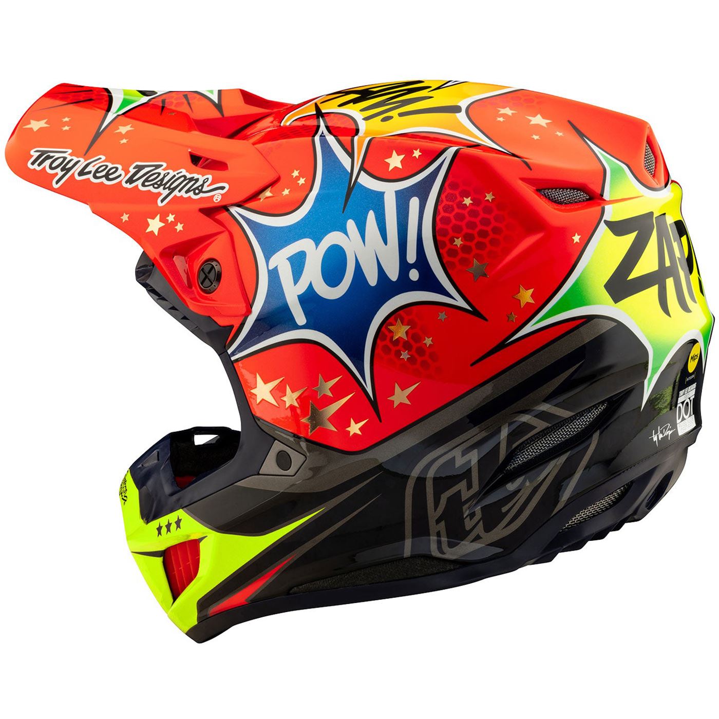 Troy Lee Designs 2025 Motocross Helmet SE5 Composite Cosmic