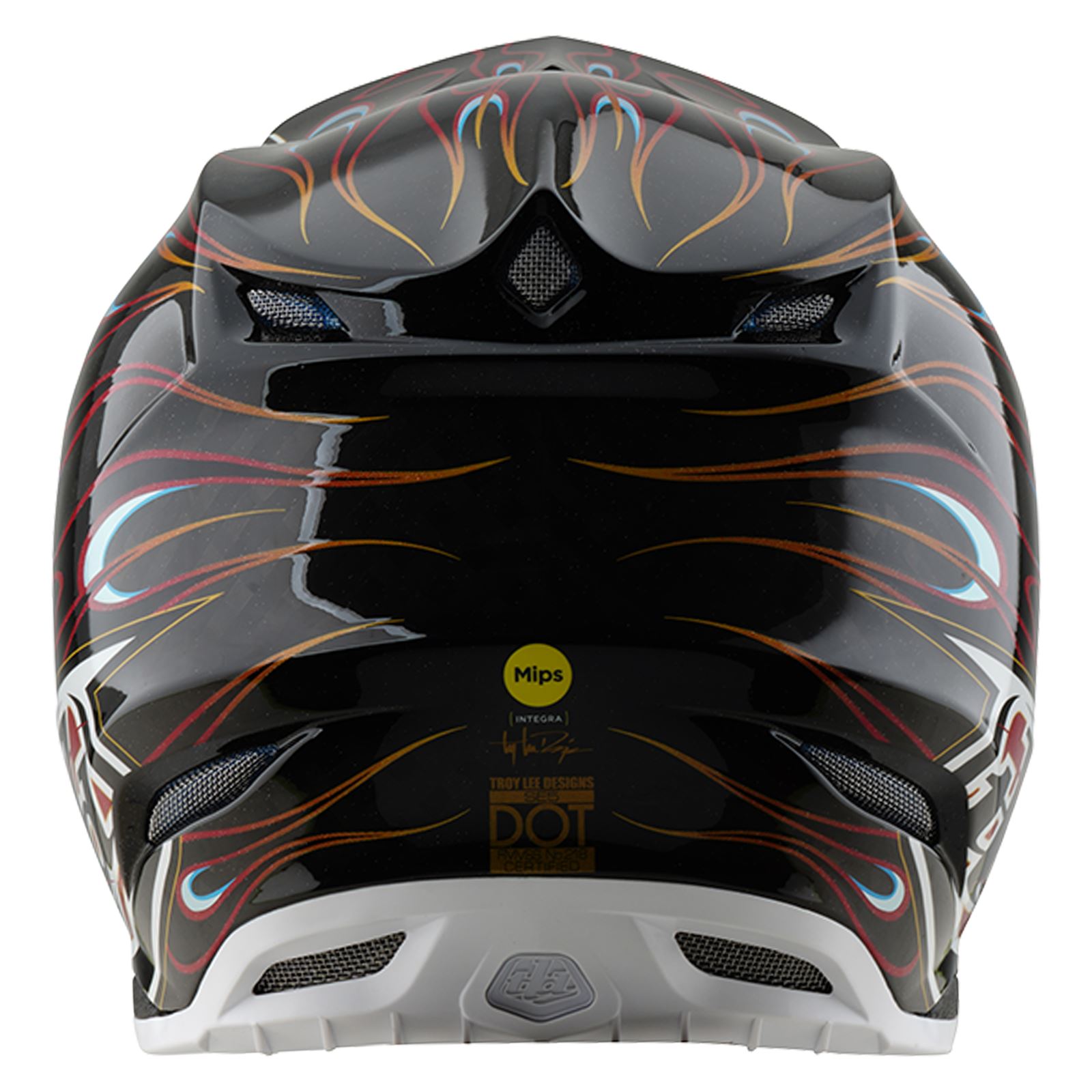 Troy Lee Designs Spring 2025 MX Helmet SE5 Carbon Torched Black