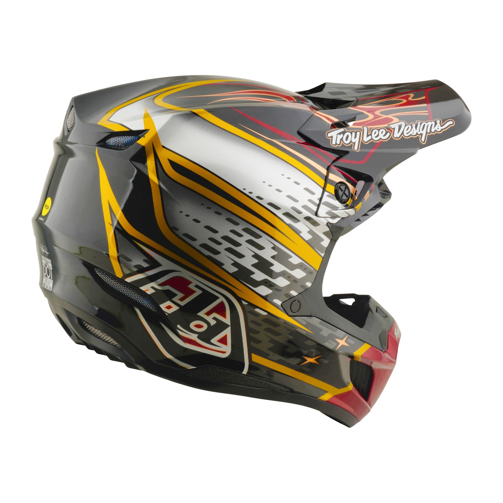 希少✨ SHOEI X-8 Gardner Troy Lee Designs M Troy Lee Designs Spring 2026 MX SE5 Composite Wings Helmets Black