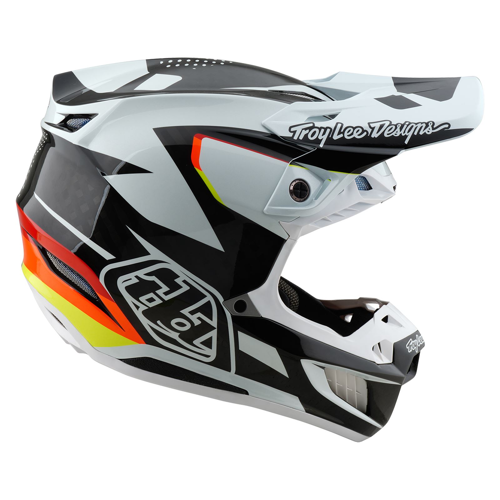 Troy Lee Designs Spring 2025 MX Helmet SE5 Carbon Optic Black | eBay
